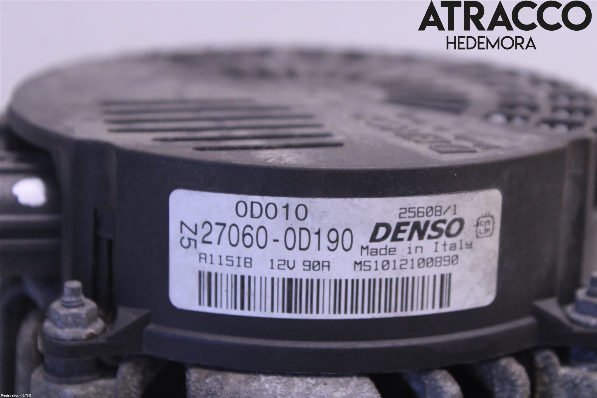 Toyota COROLLA VERSO 08-09 Dynamo