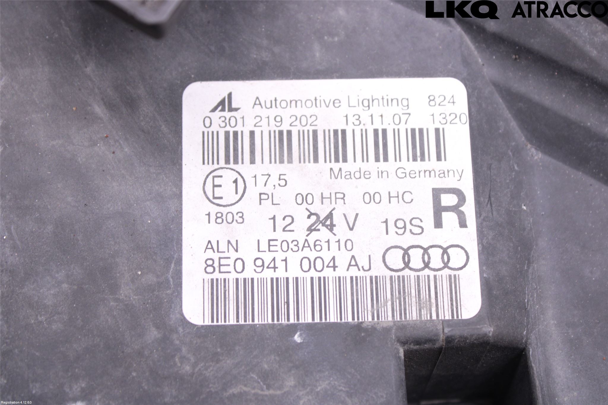 Audi A4/S4 05-07 Frontlykt Høyre