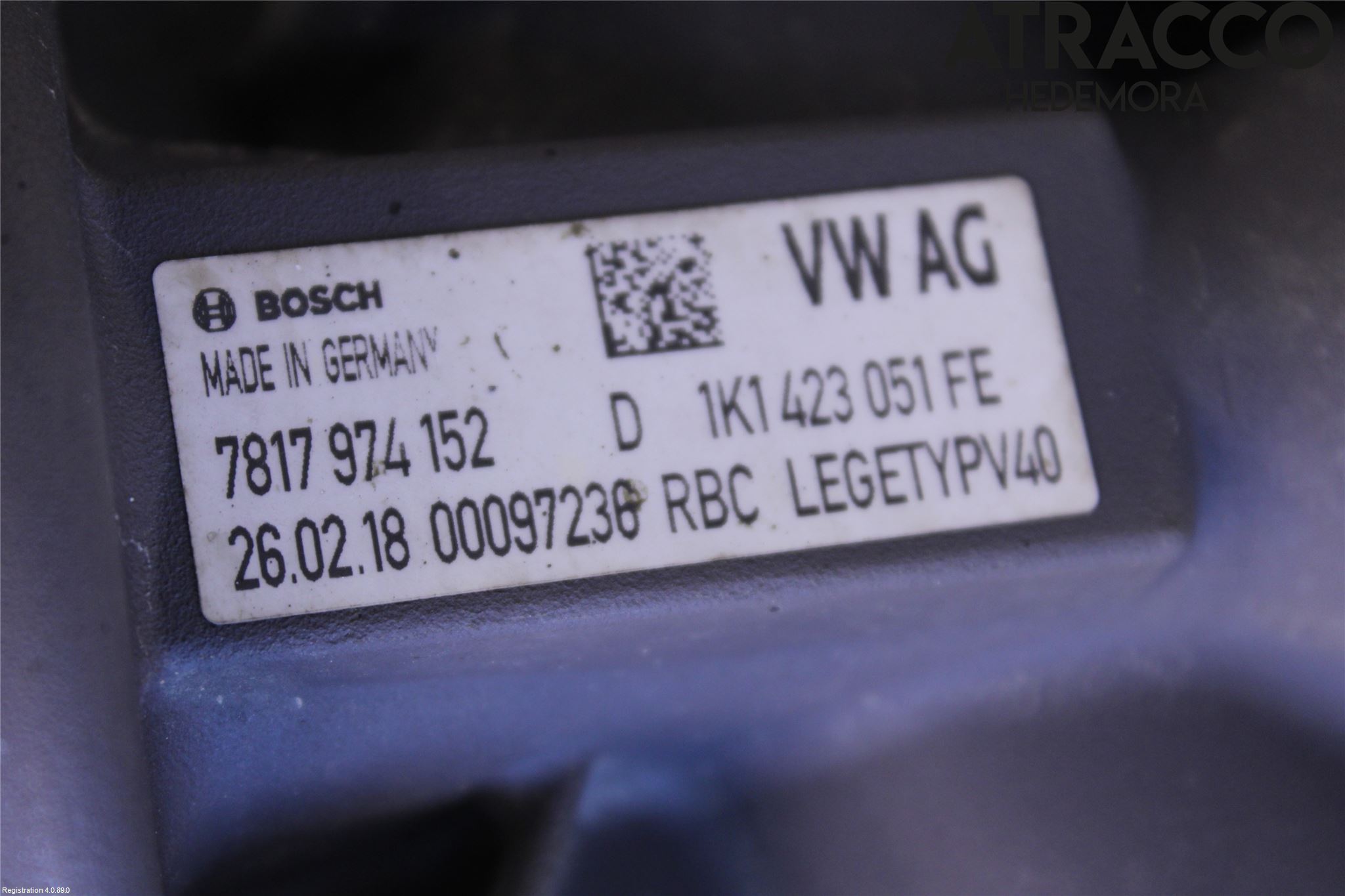 Volkswagen VW CADDY 16-20 Styrväxel/Snäcka Elektrisk