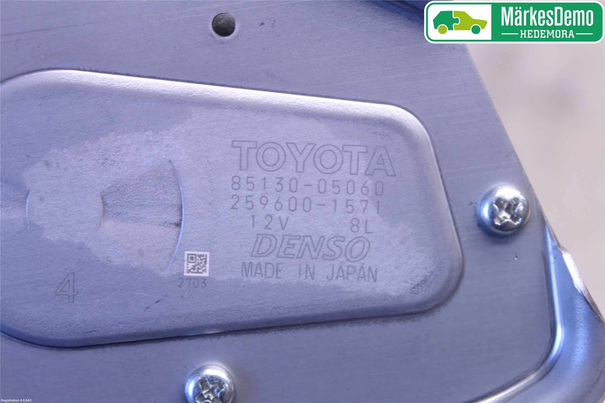 Toyota AVENSIS 09-15 Viskermotor Bakluke