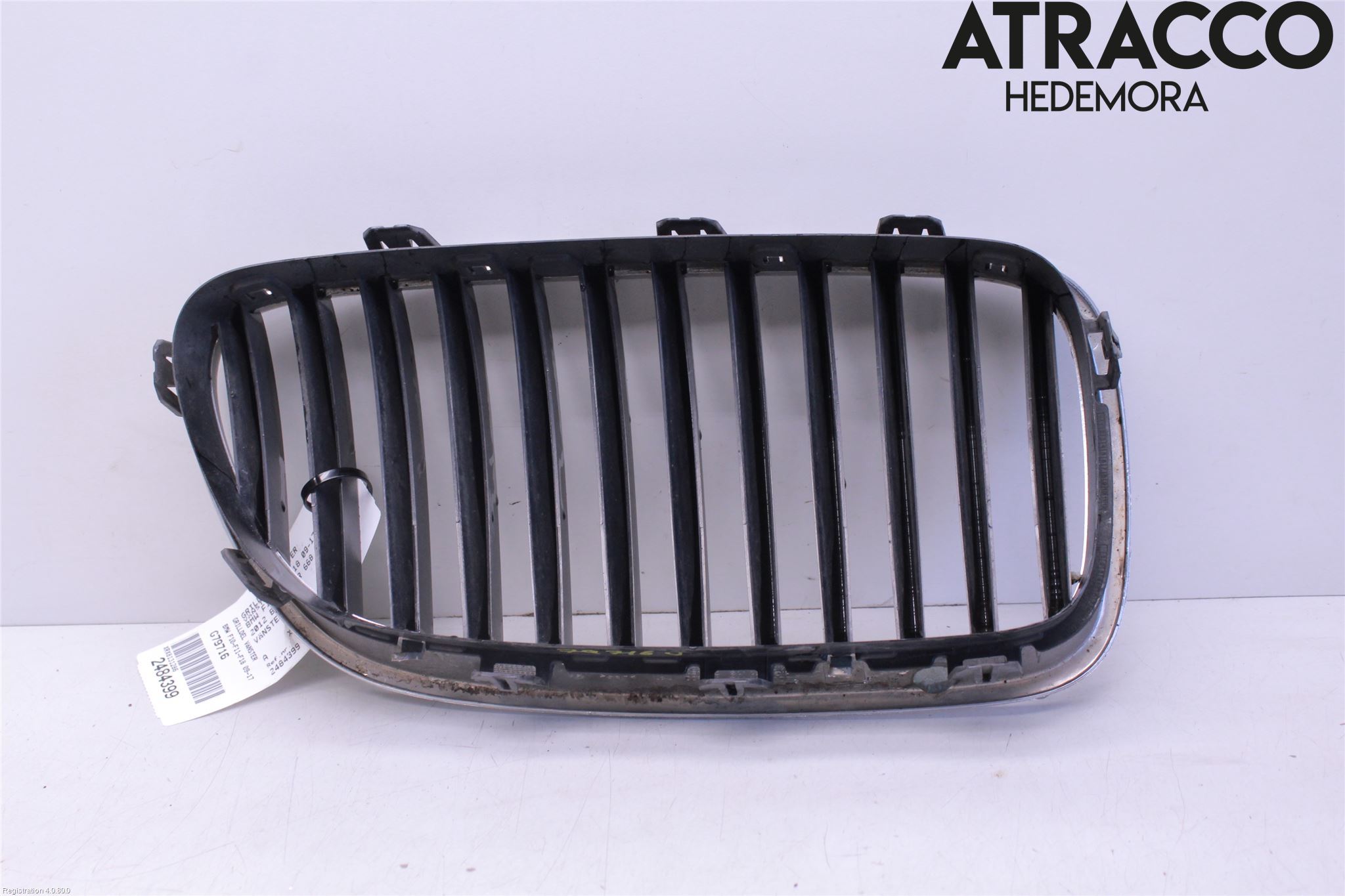 BMW 5 F10/F11/F18 09-17 Grilldel Venstre