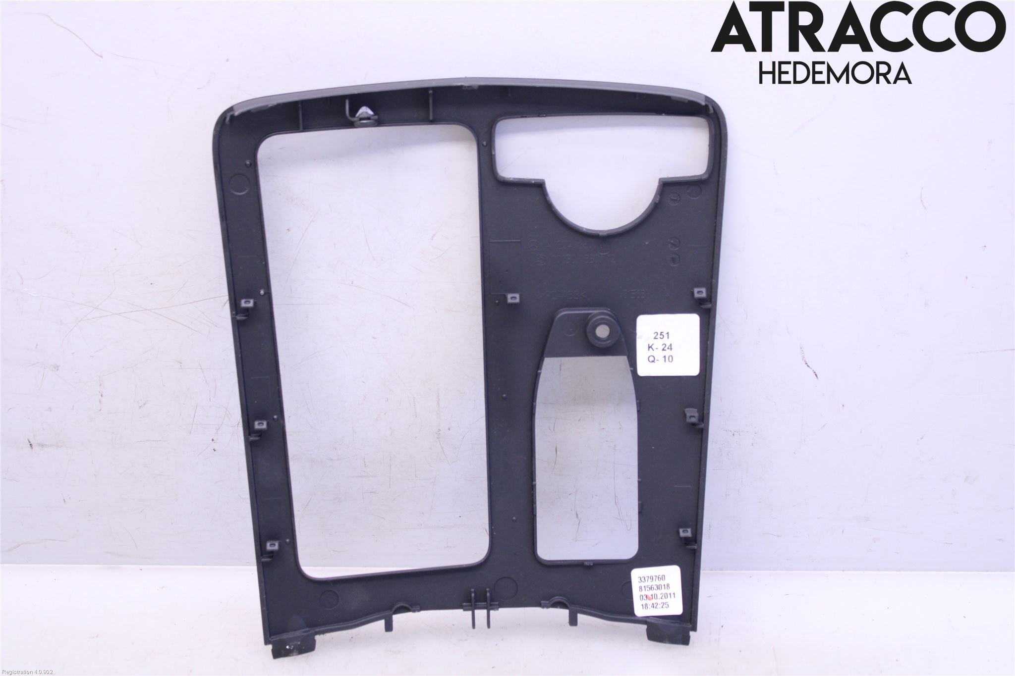 Mercedes-Benz MB C-KLASS (W204) 07-15 Instrumentkonsoll Midt