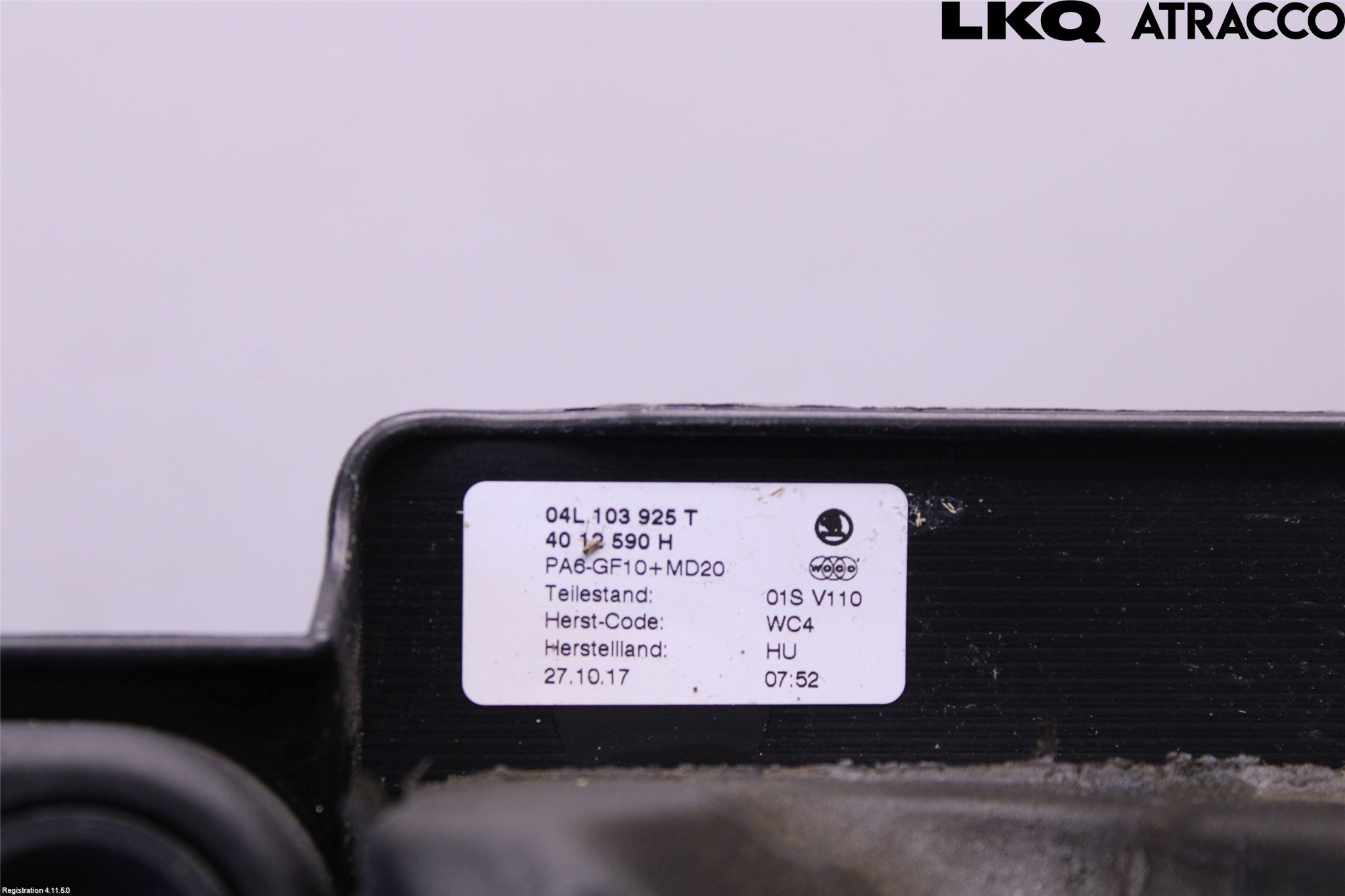 Skoda KODIAQ 17-24 Motor Deksel Over Motor