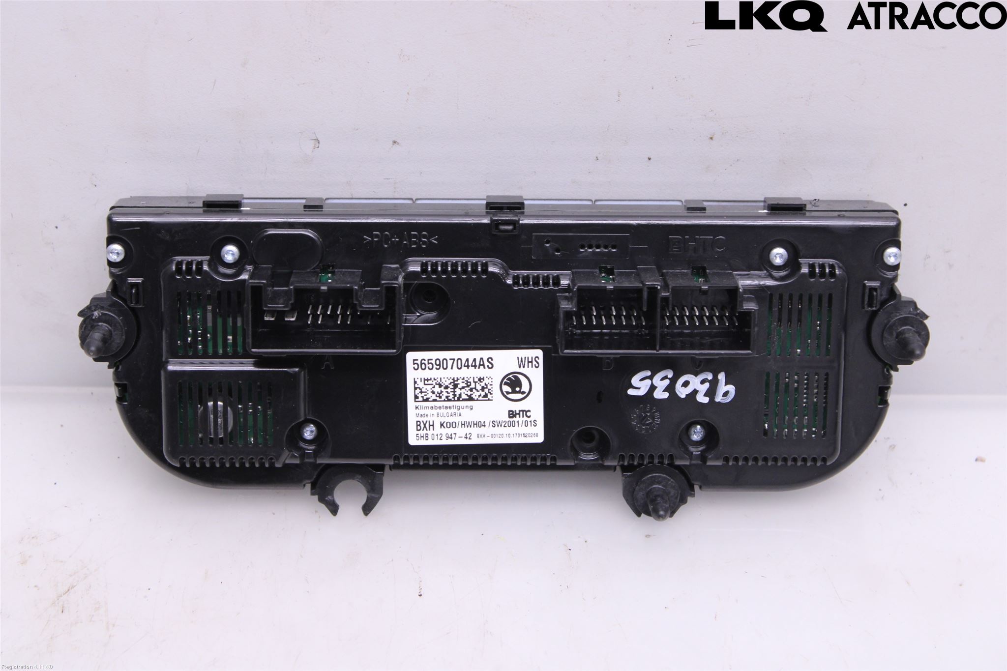Skoda KODIAQ 17-24 Varme Ac Betjening-Display