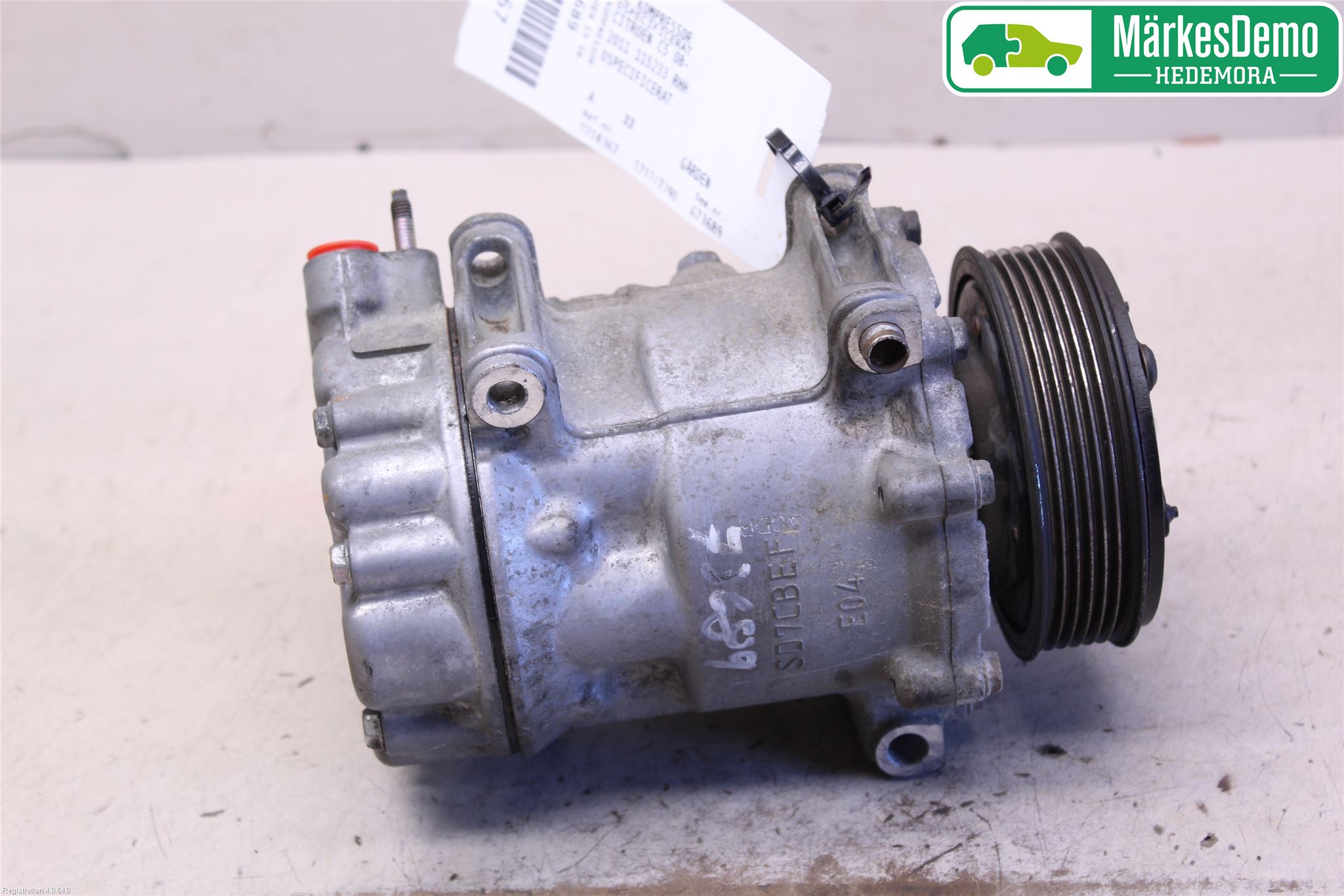 Citroen C5 08-17 Varme Ac Kompressor