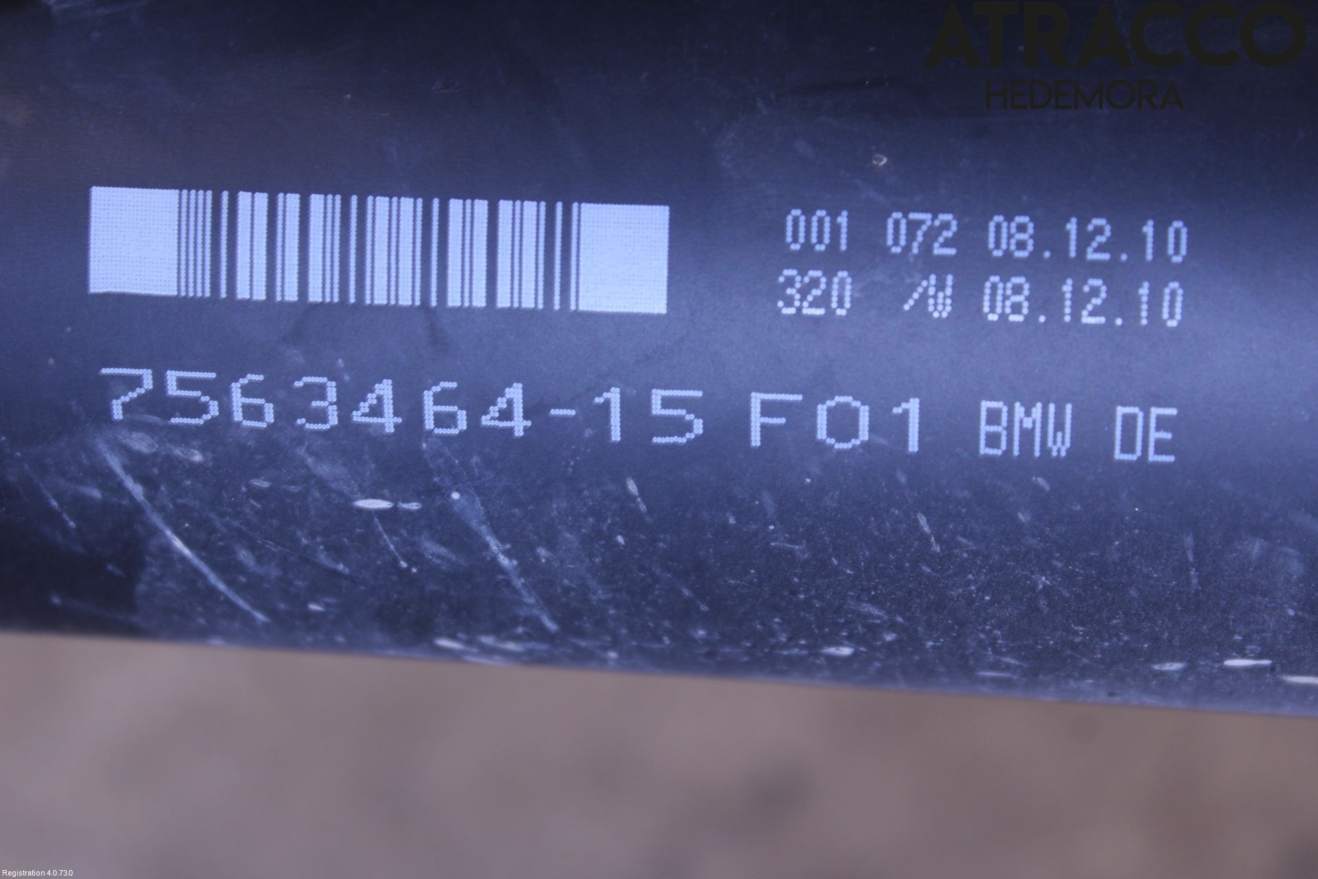 BMW 5 F10/F11/F18 09-17 Mellomaksel Kompl
