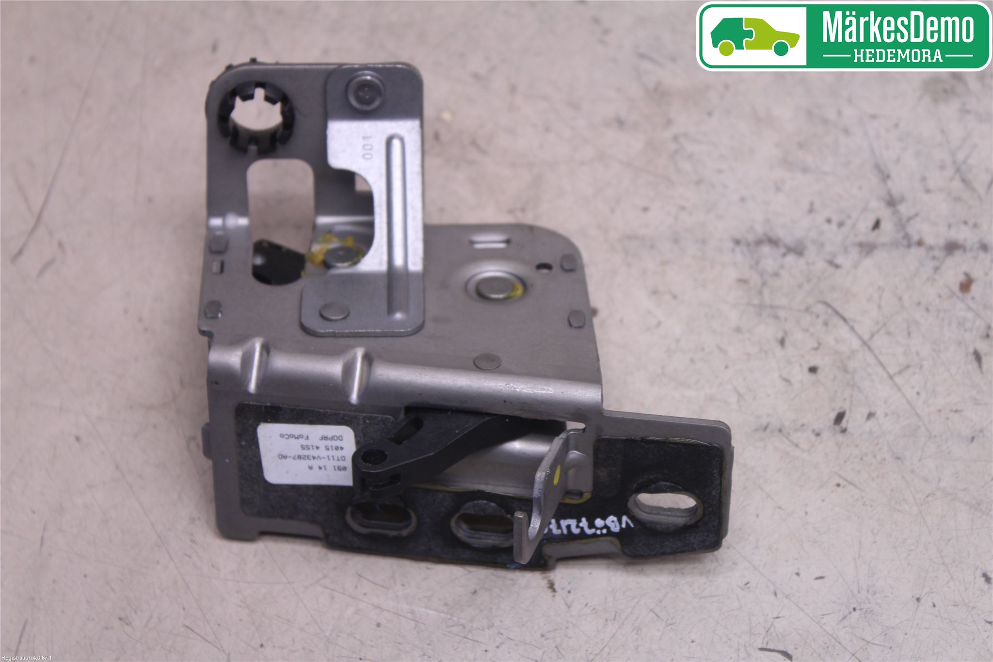 Ford TRANSIT/TOURNEO CONNECT 13-22 Bakluke-Lokk Låsekasse