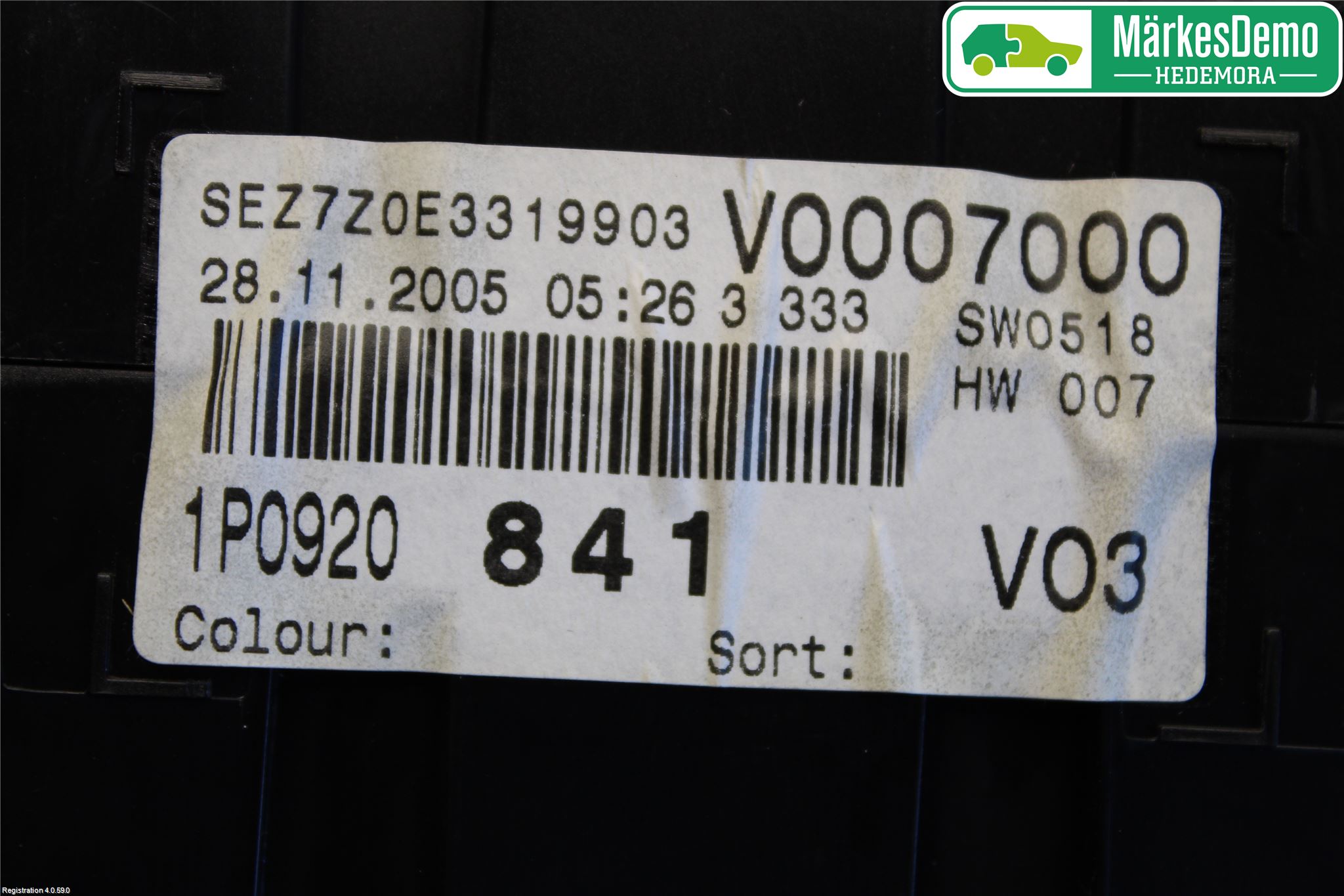Seat LEON 06-12 Instr Kombinert