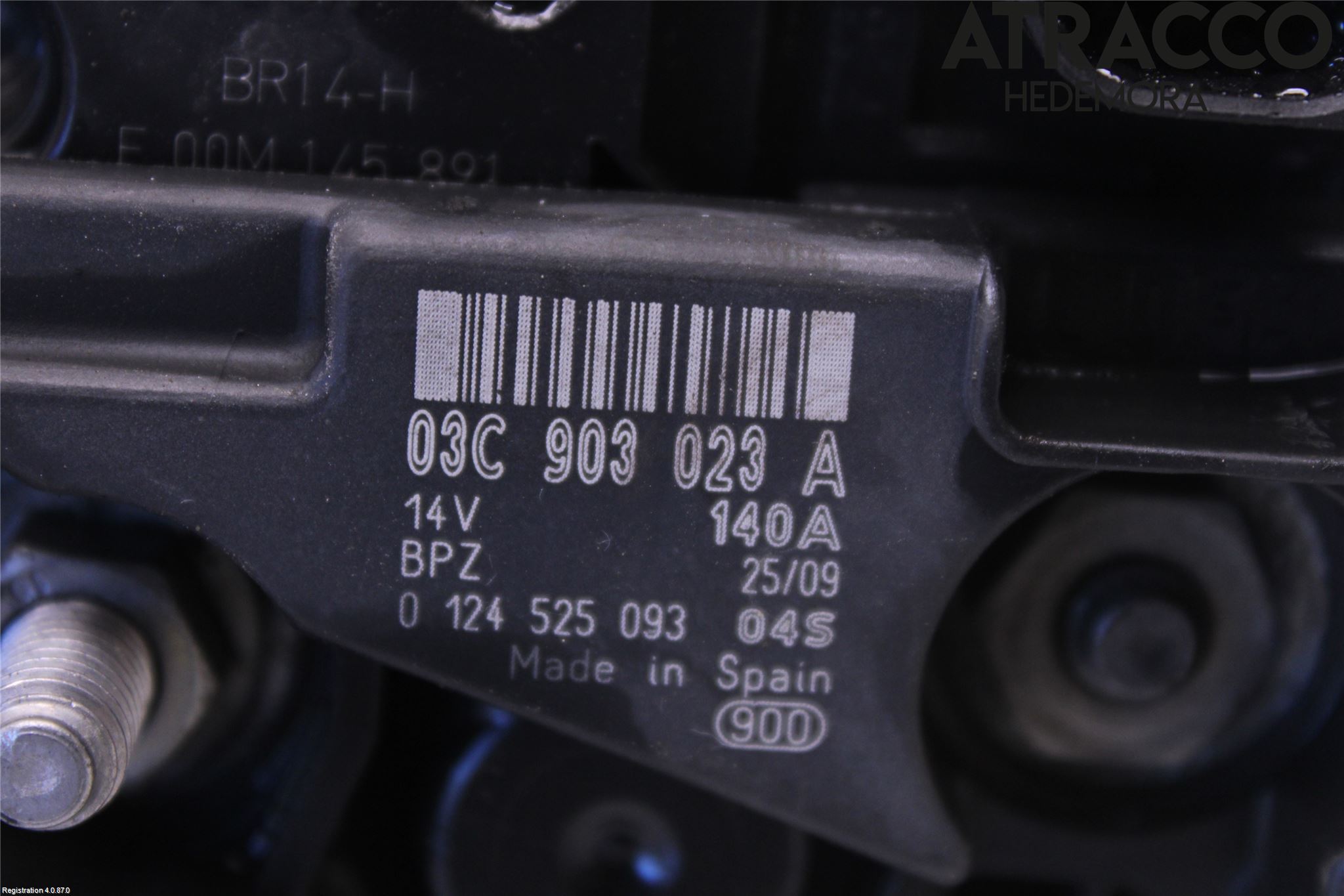 Volkswagen VW GOLF VI 09-13 Dynamo
