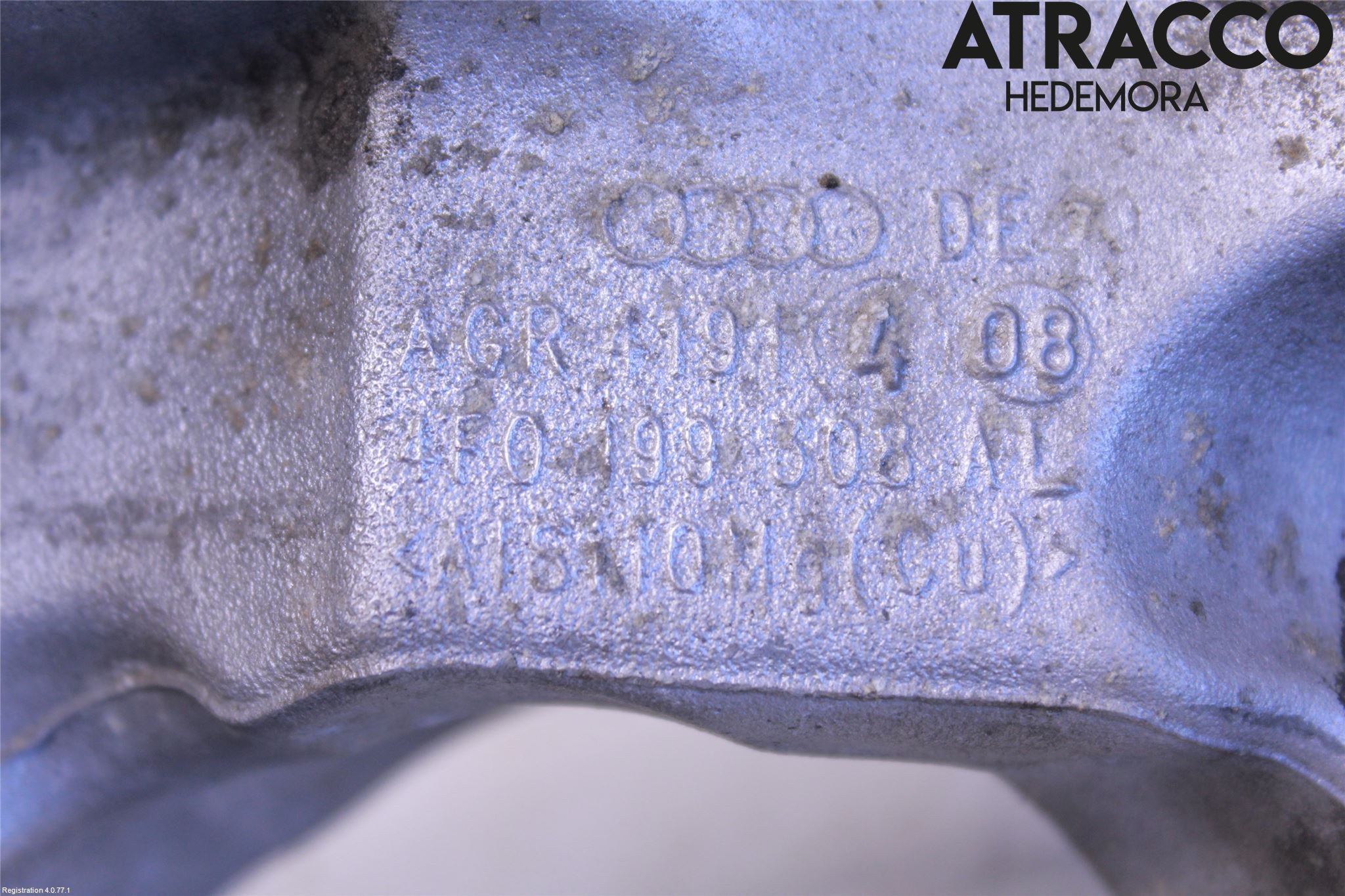 Audi A6/S6     05-11 Motor Feste Stål-Alu