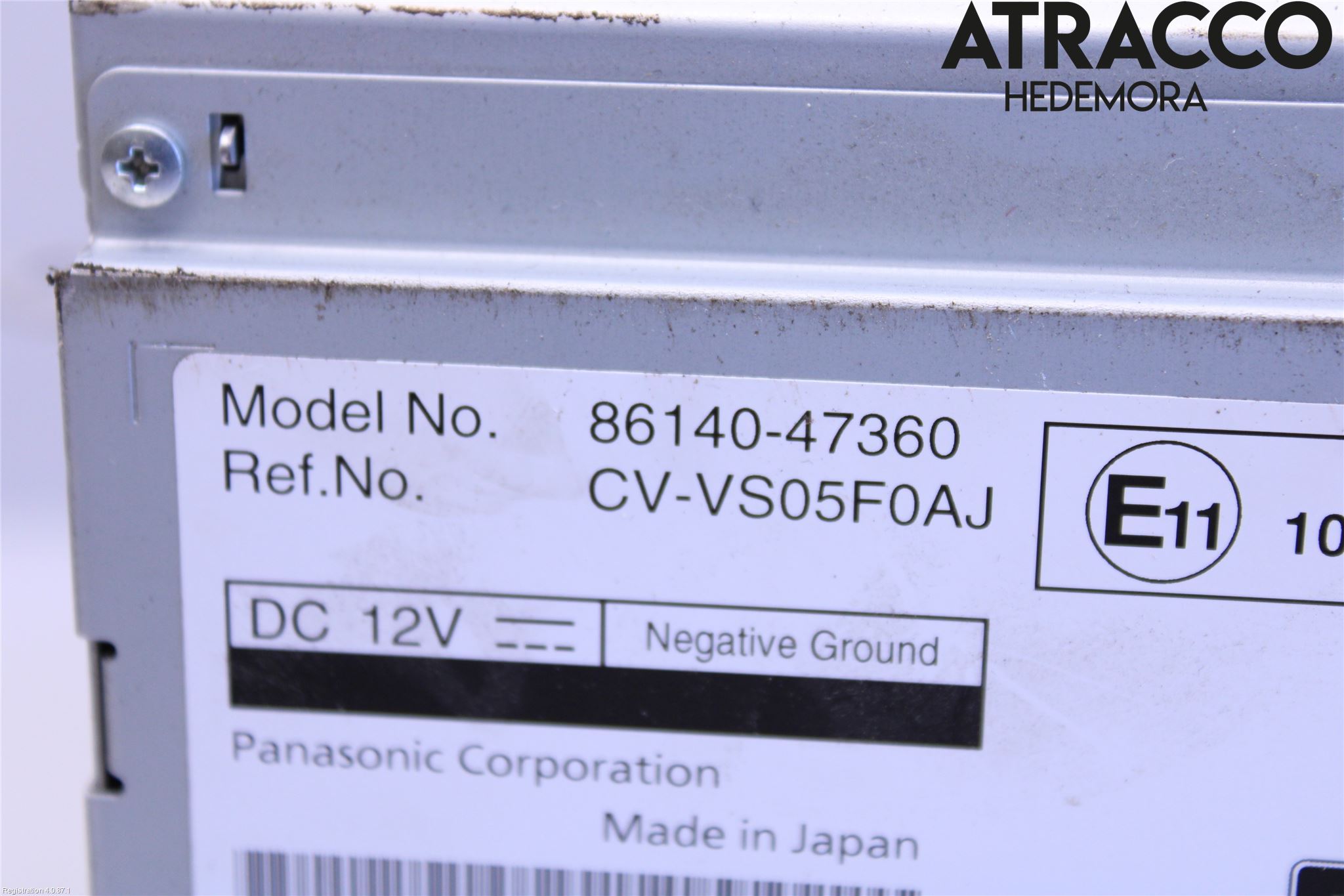 Toyota PRIUS ZVW30 09-20 Stereo Radio Med Cd