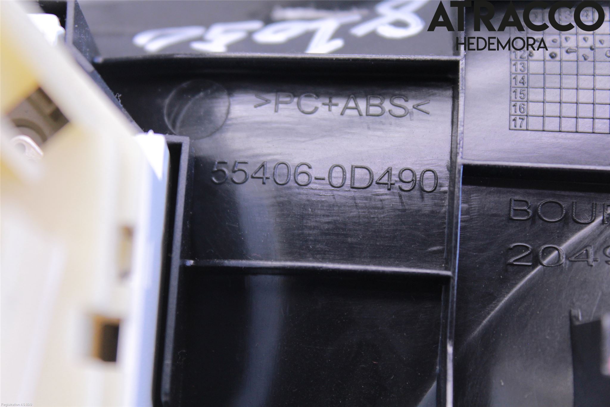 Toyota YARIS XP130 12-14 Varme Ac Betjening-Display