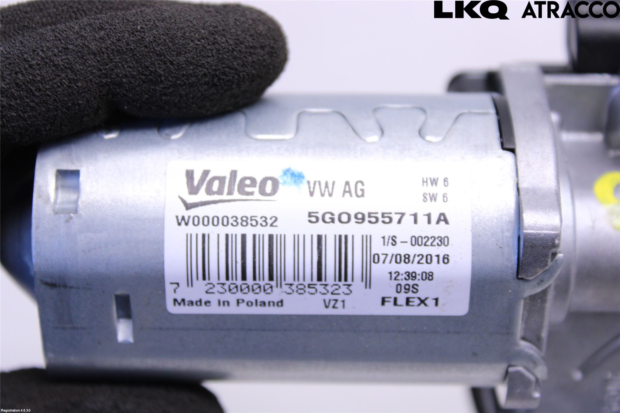 Volkswagen VW PASSAT 15-19 Viskermotor Bakluke