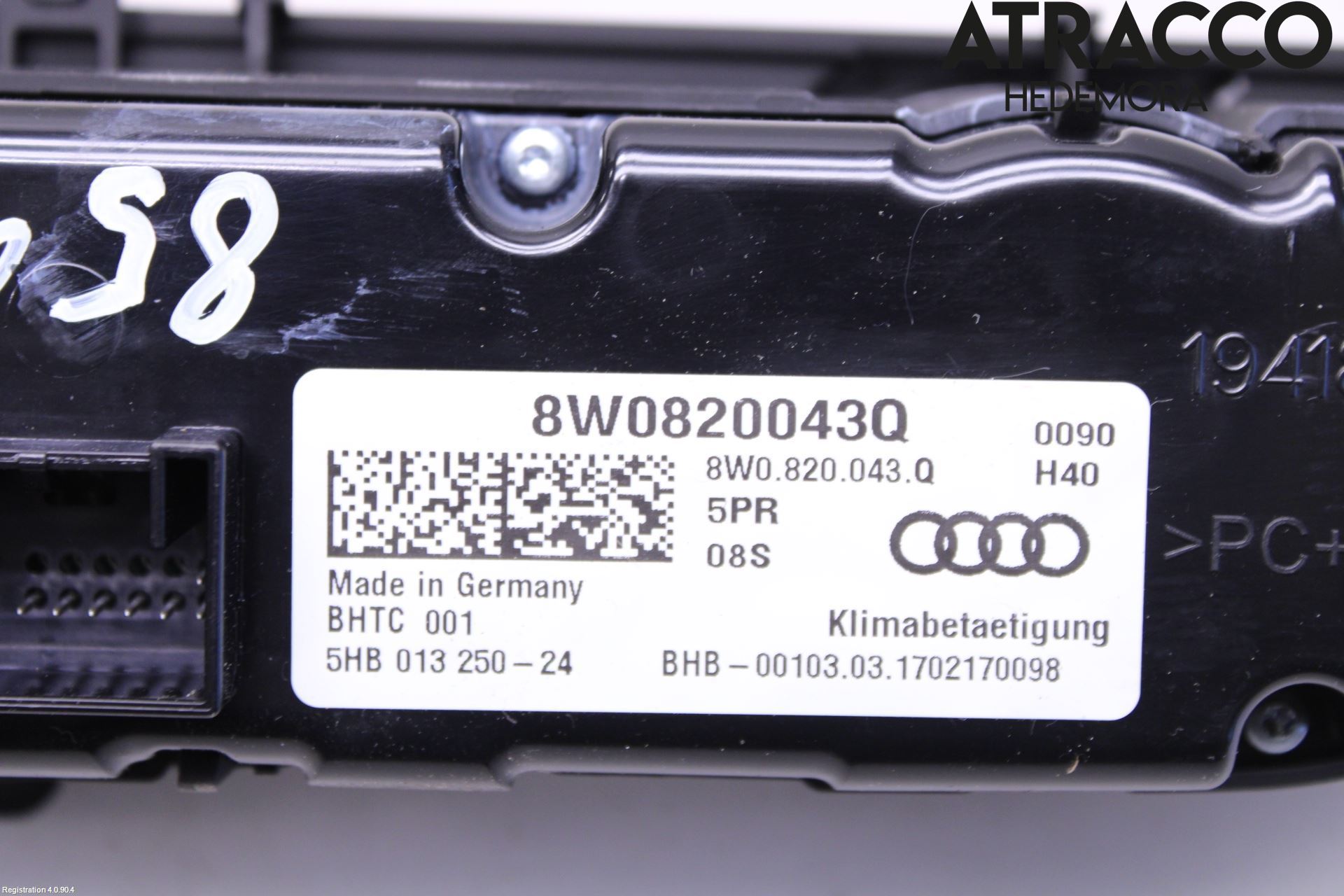 Audi A5 17- Varme Ac Betjening-Display