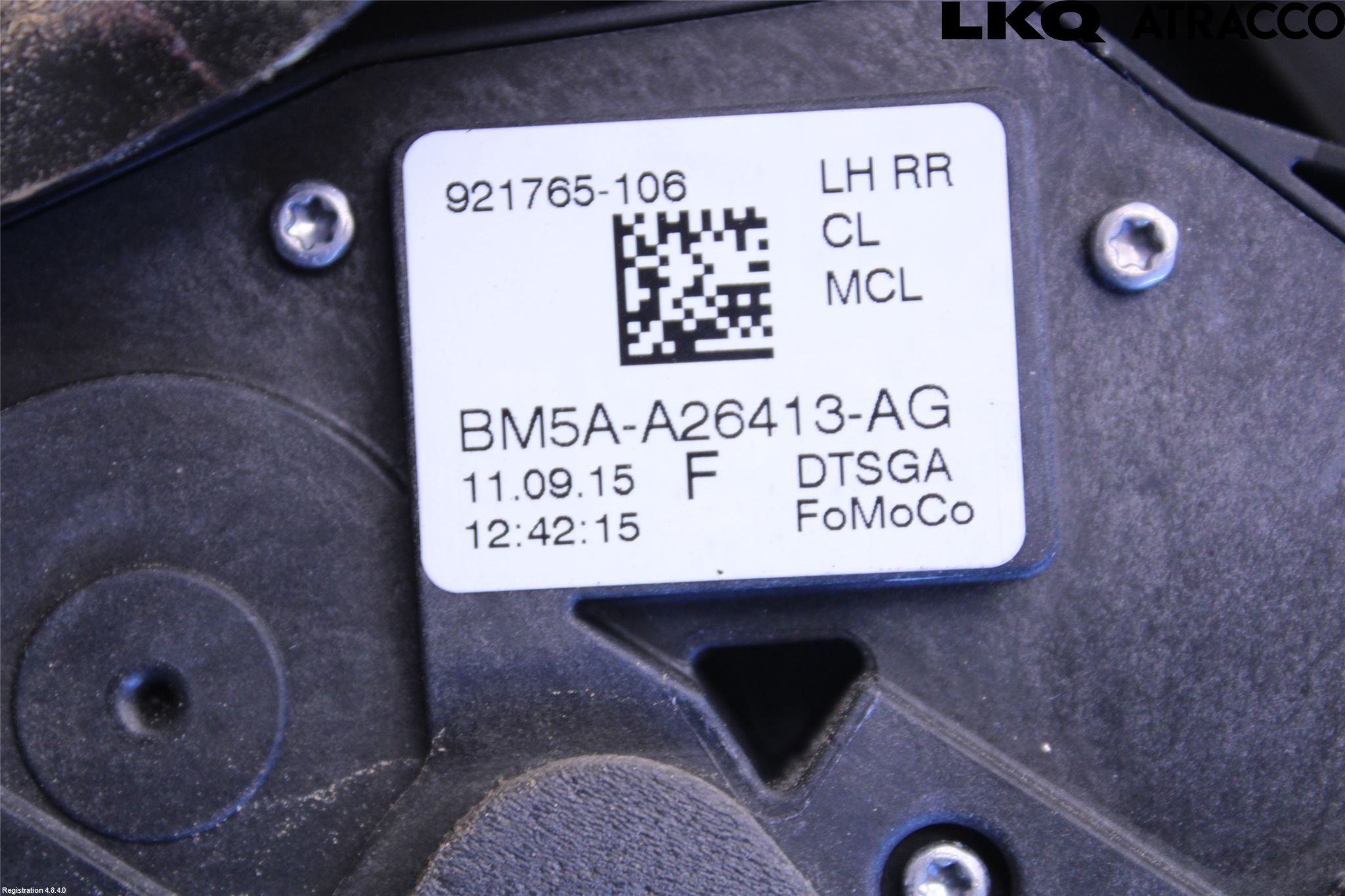 Ford FOCUS 15-18 Dørlås - Låsekasse