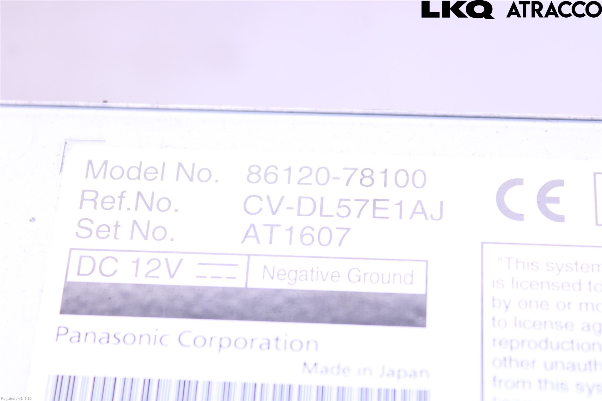 Lexus NX 300h 15-21 Stereo Radio Med Cd