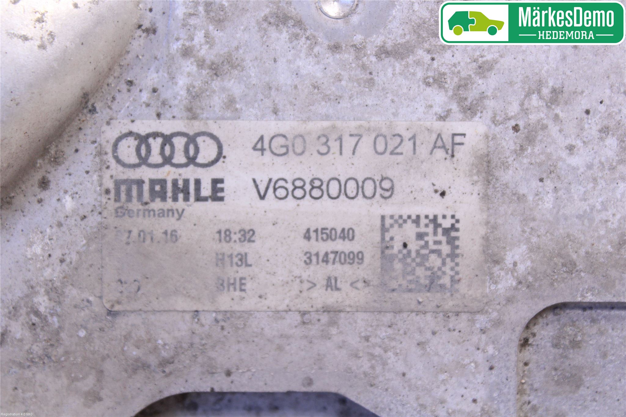 Audi A6 ALLROAD 12-18 Radiator Oljekjøler Automatgea
