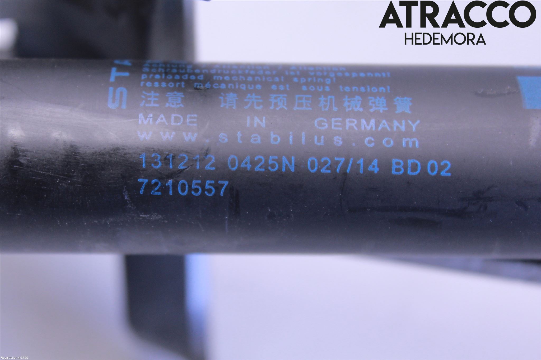 BMW 5 F10/F11/F18 09-17 Bakluke Hengsel Venstre
