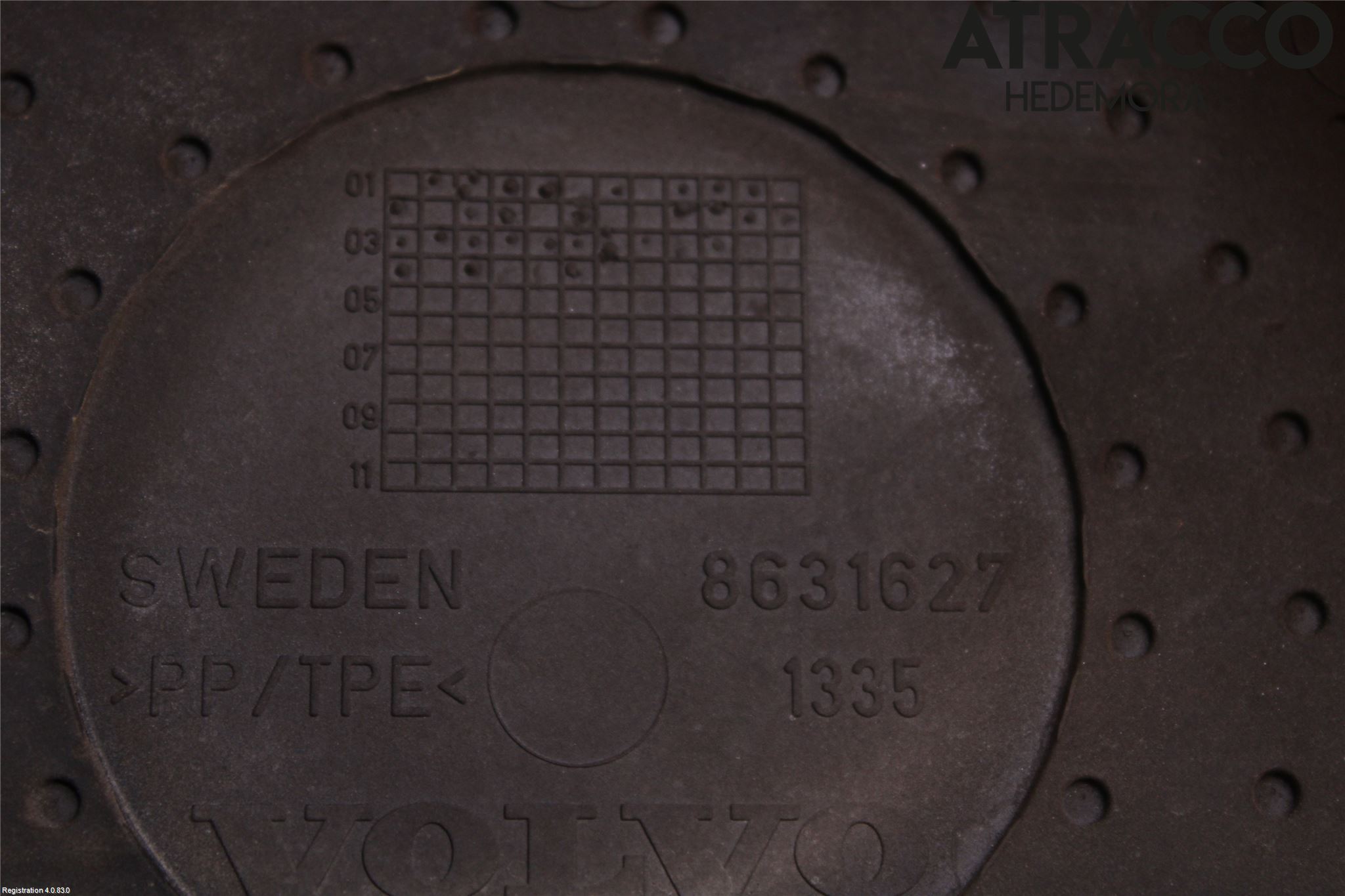Volvo V70 00-04 Registerreim Deksel
