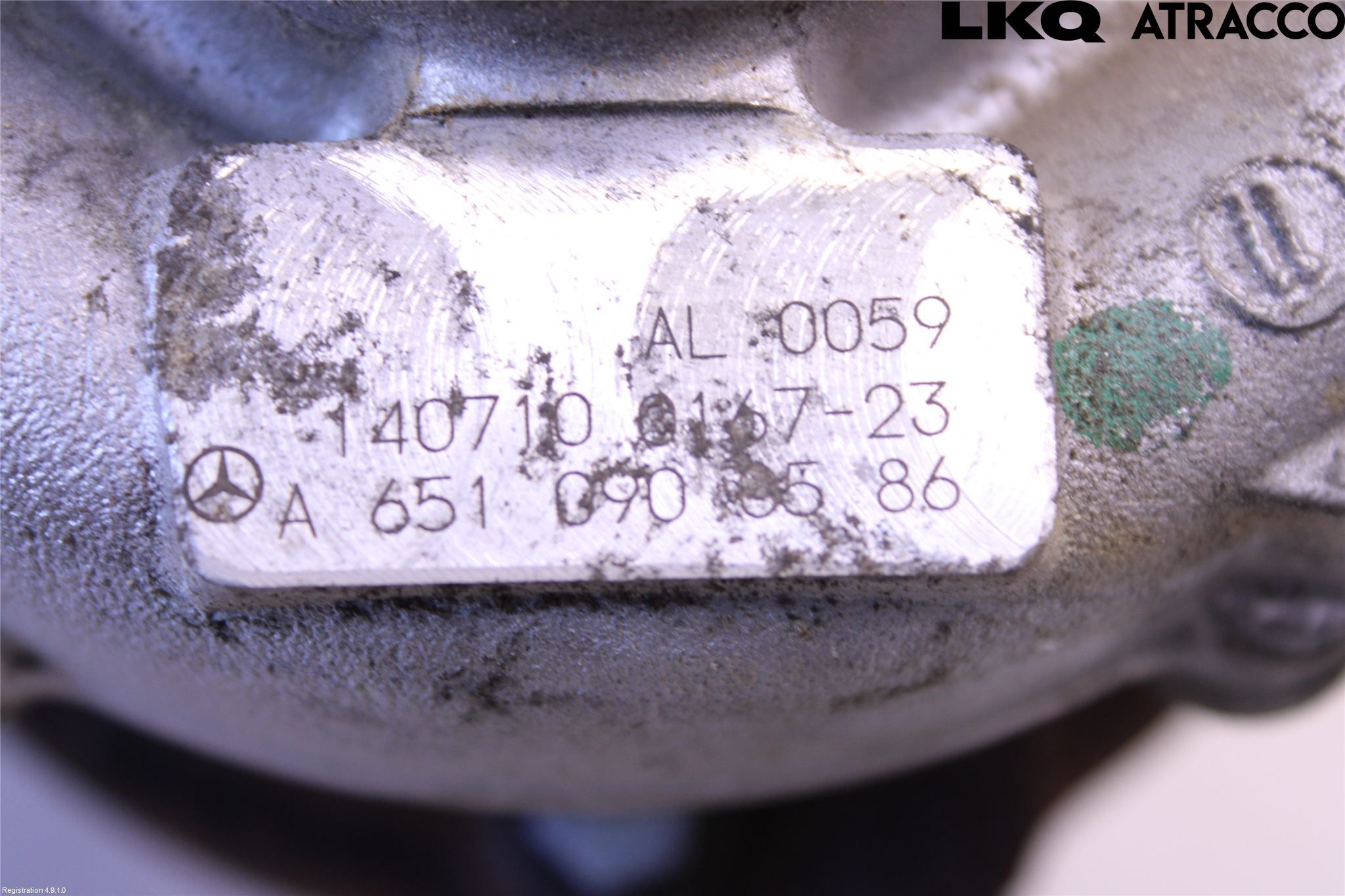 Mercedes-Benz MB GLA-KLASS (X156) 13-20 Turboaggregat