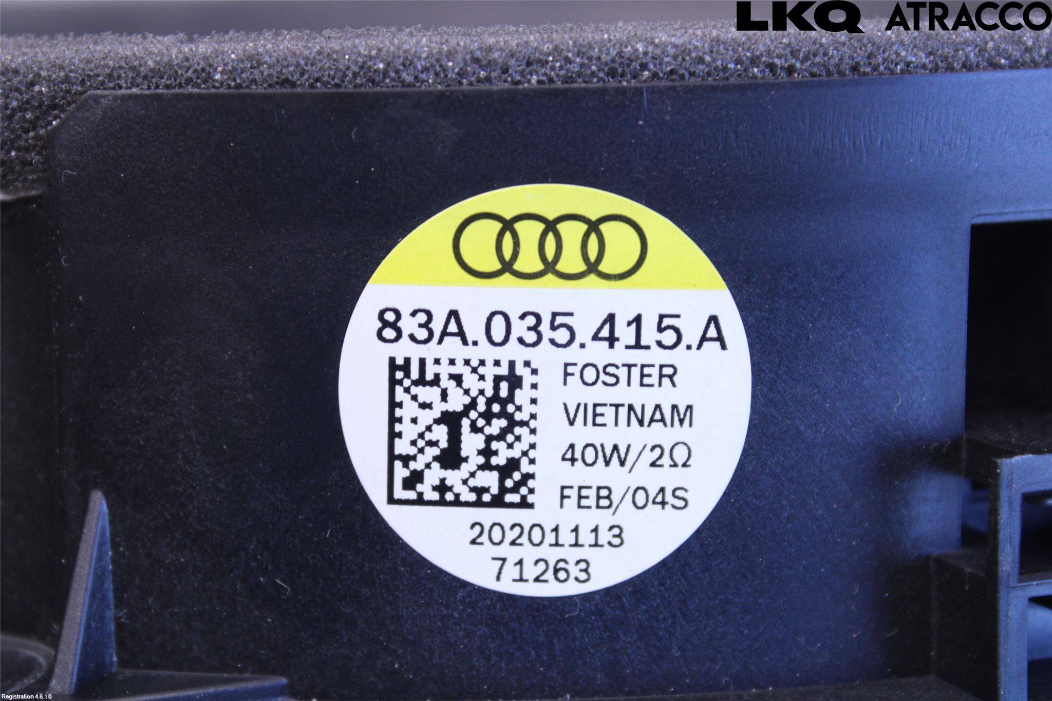 Audi Q3 F3 19- Innr Høyttaler