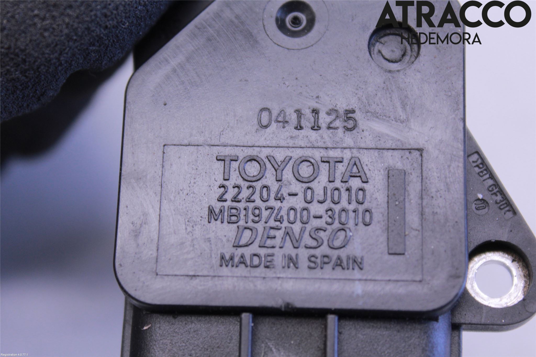 Toyota COROLLA 02-07 Inns Luftmassemåler