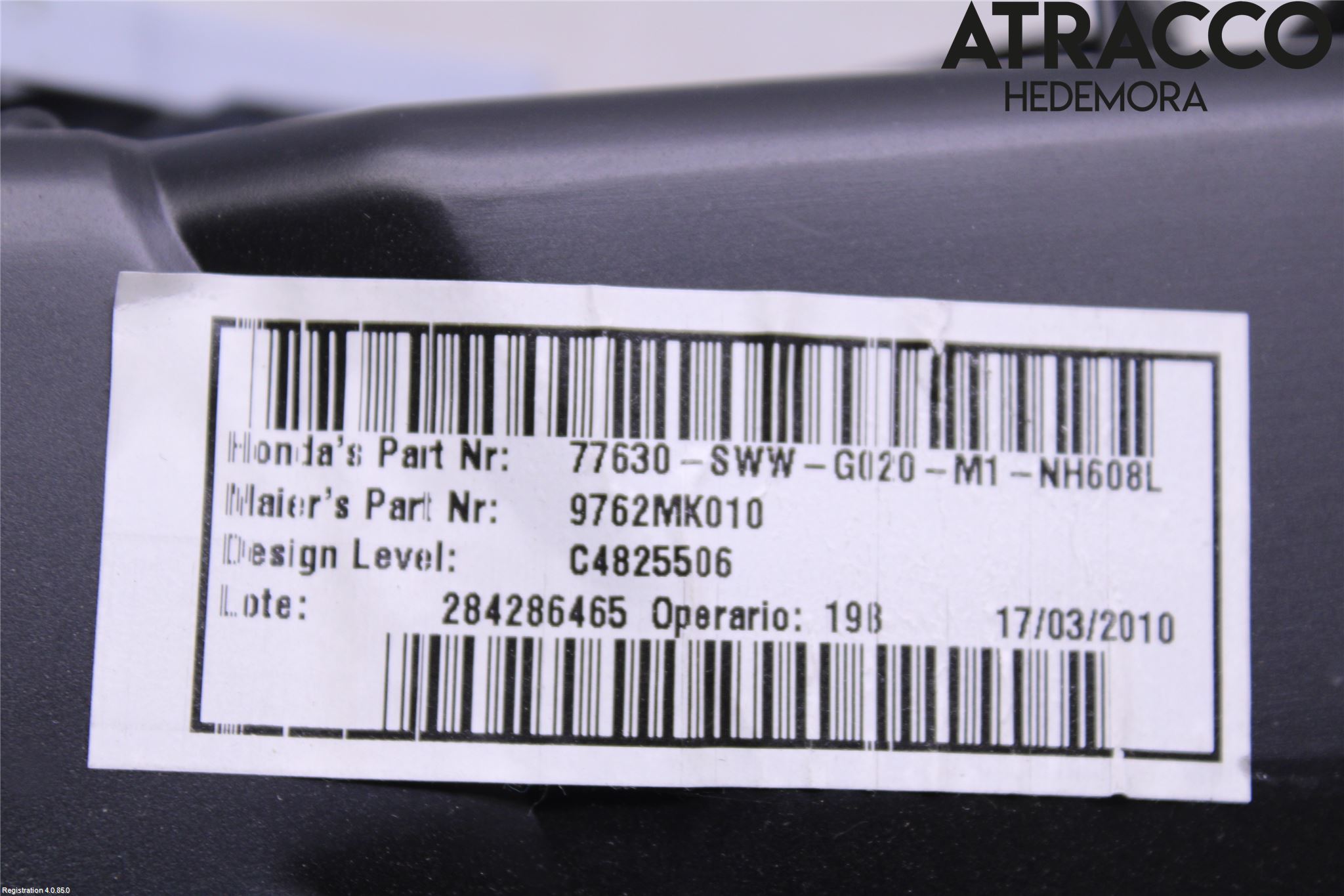 Honda CR-V 07-12 Dashbord Kanal - Dyse
