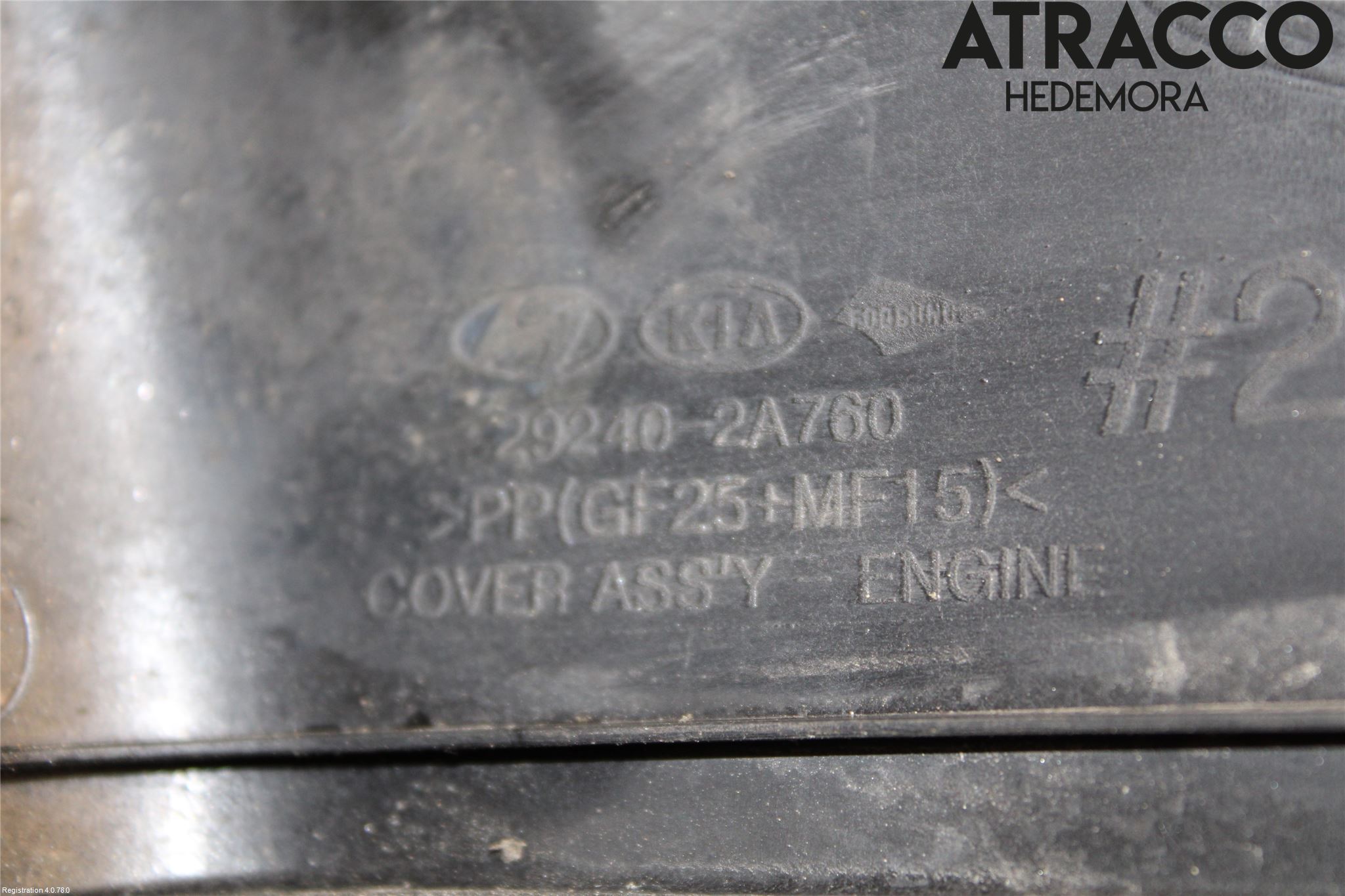 Kia CEED 12-18 Motor Deksel Over Motor
