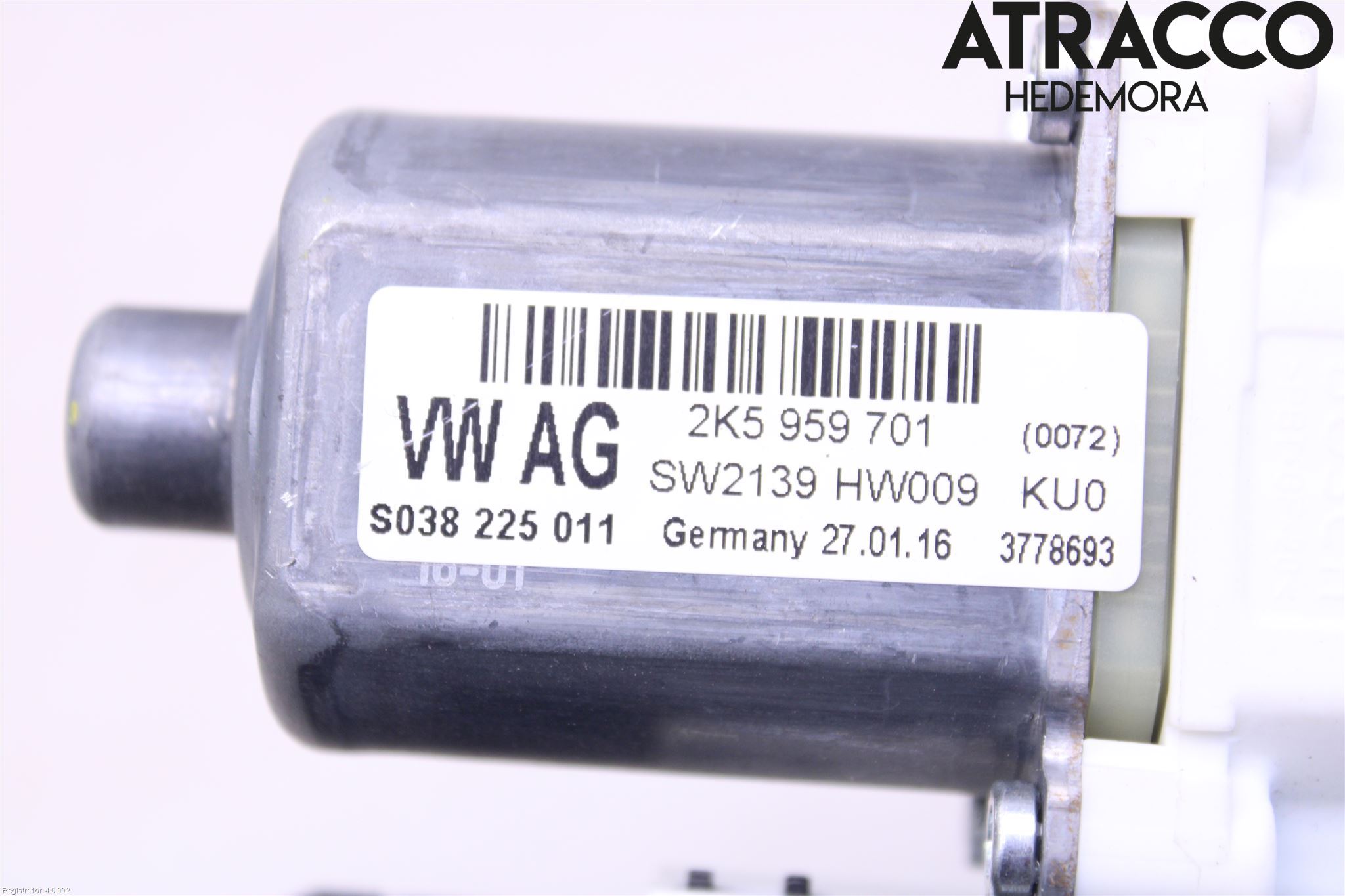 Volkswagen VW CADDY 16-20 Vindusheismotor