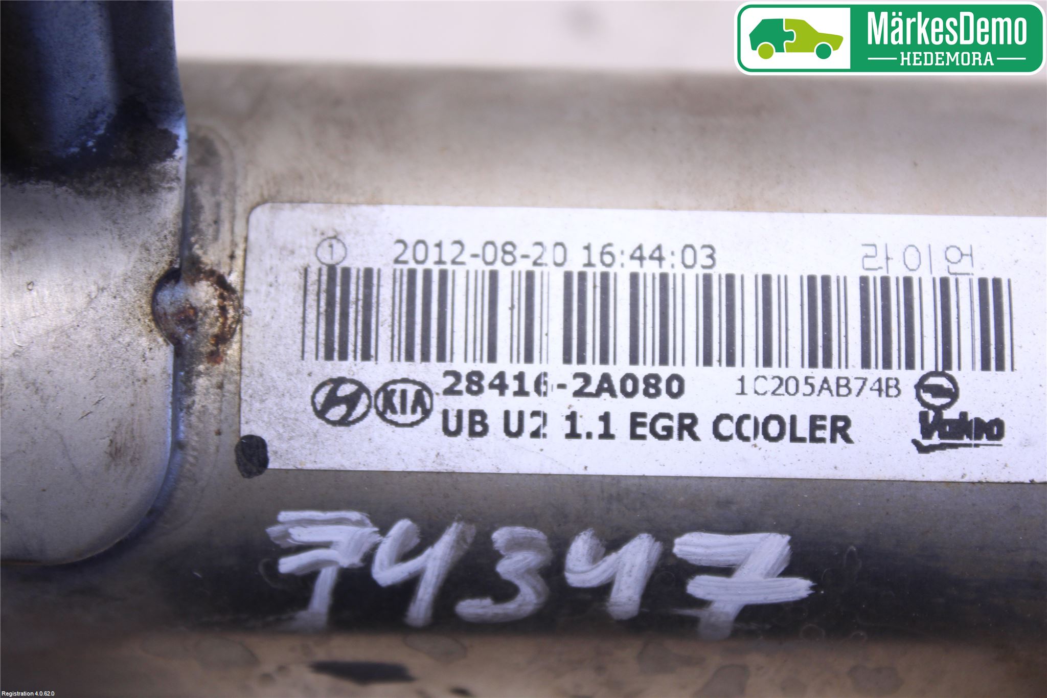 Hyundai i20 PB 09-14 Eksos Kjøler