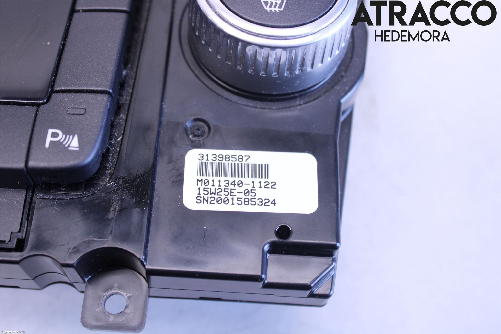 Volvo V70 14-16 Varme Ac Betjening-Display