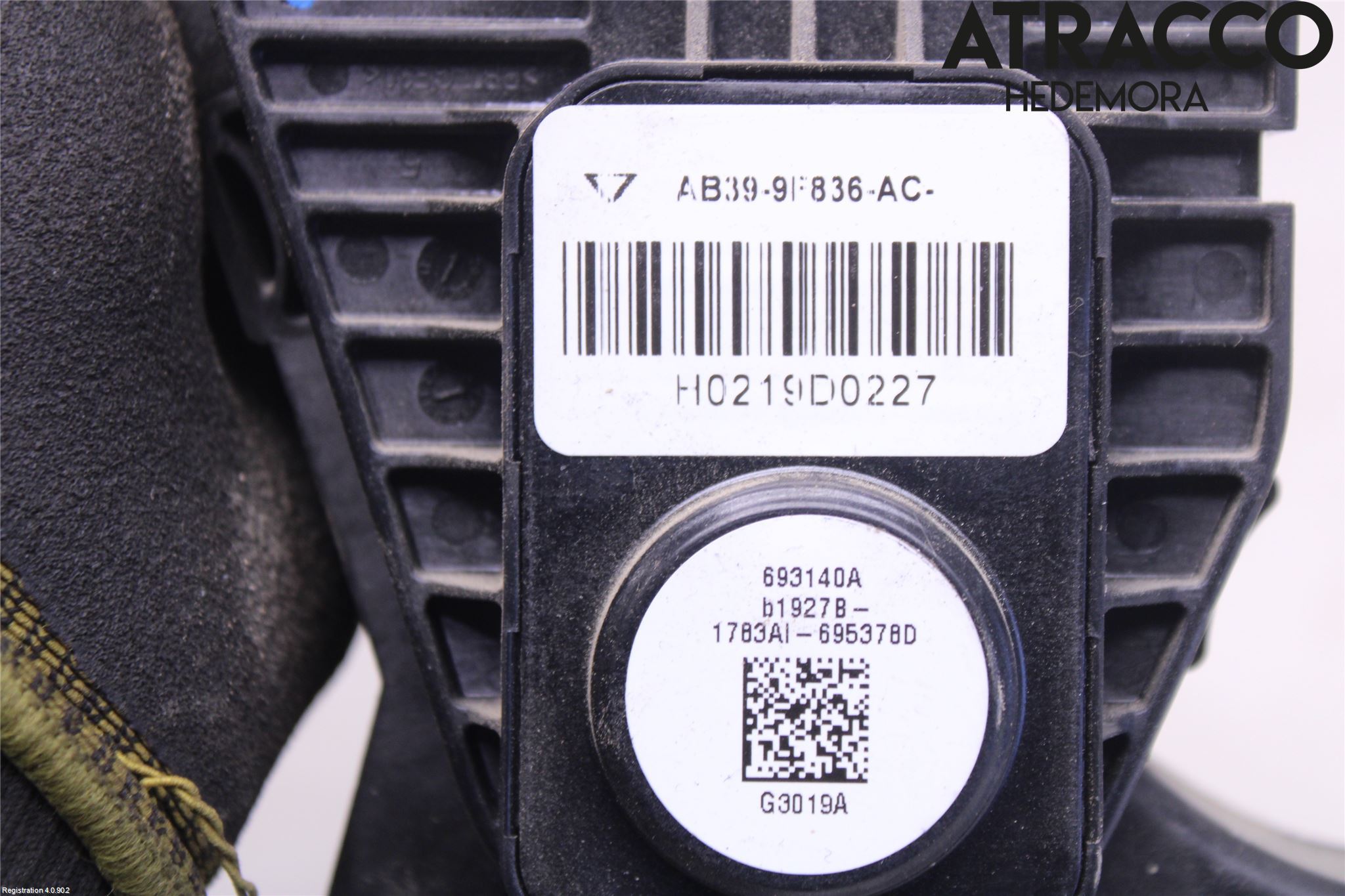 Ford RANGER EU 12-23 Gasspedal
