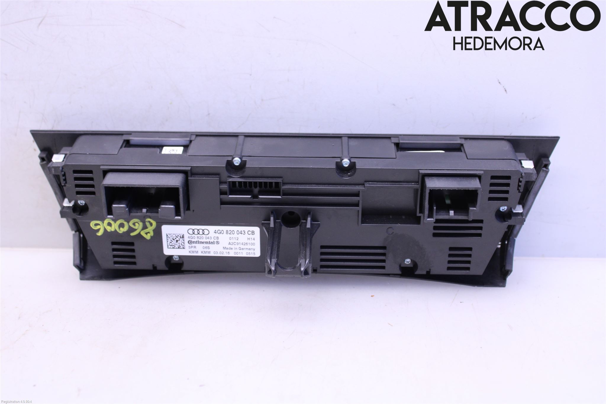 Audi A6/S6 4G 11-18 Varme Ac Betjening-Display
