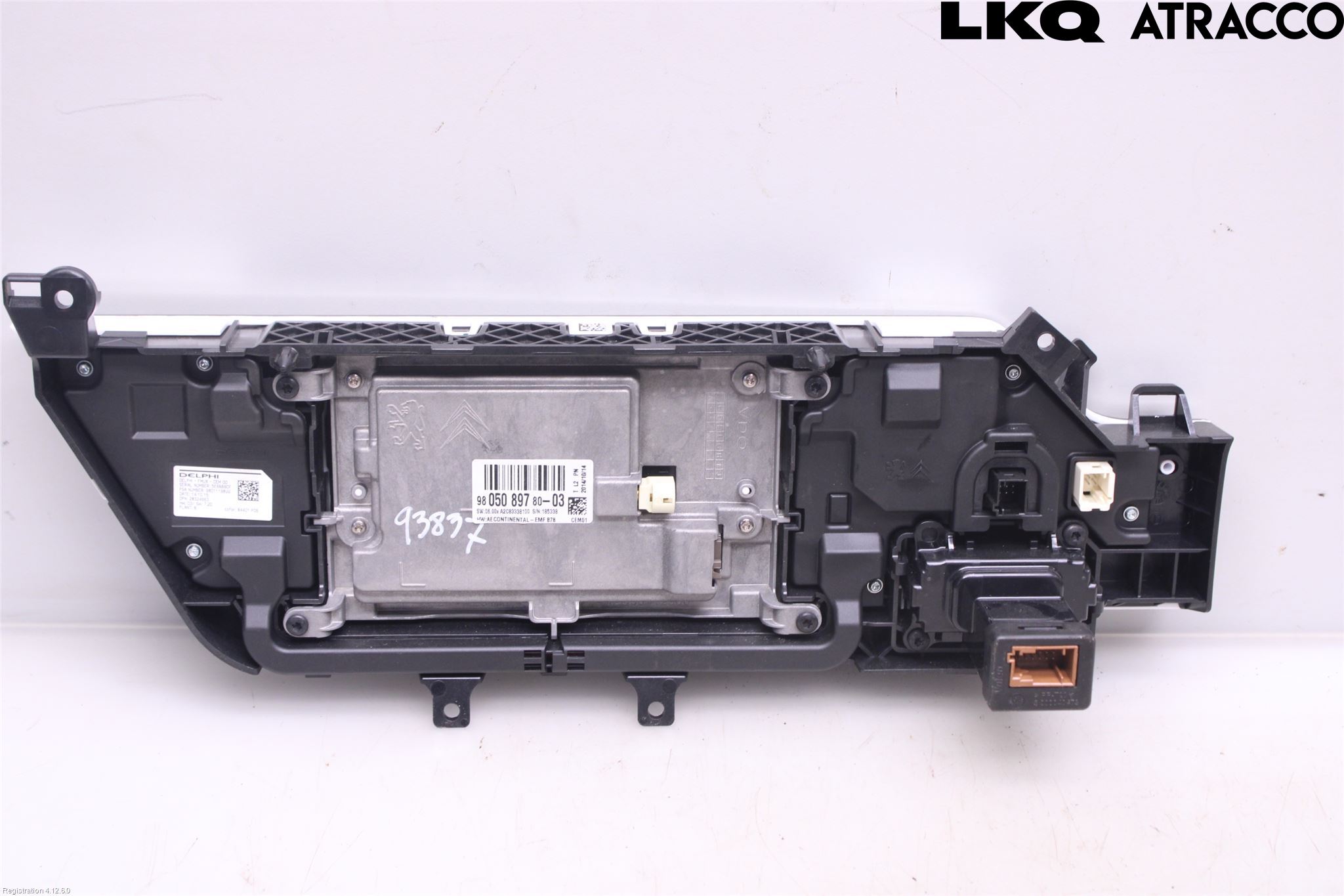 Citroen C4 GRAND PICASSO 14-18 Stereo Radio Med Cd