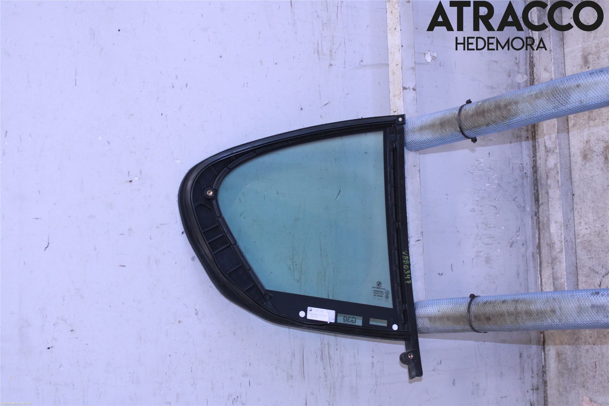 BMW 5 G30/G31/F90 17-23 Dørrute Bak Vens Trekant 4D
