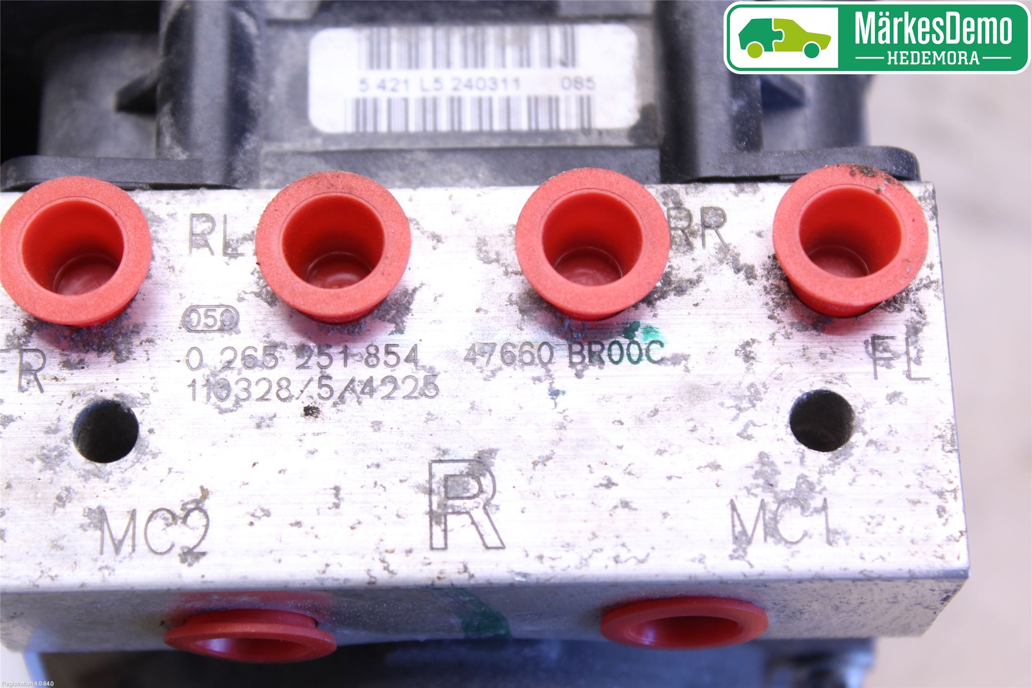 Nissan QASHQAI 10-14 Abs Hydraulikkaggregat