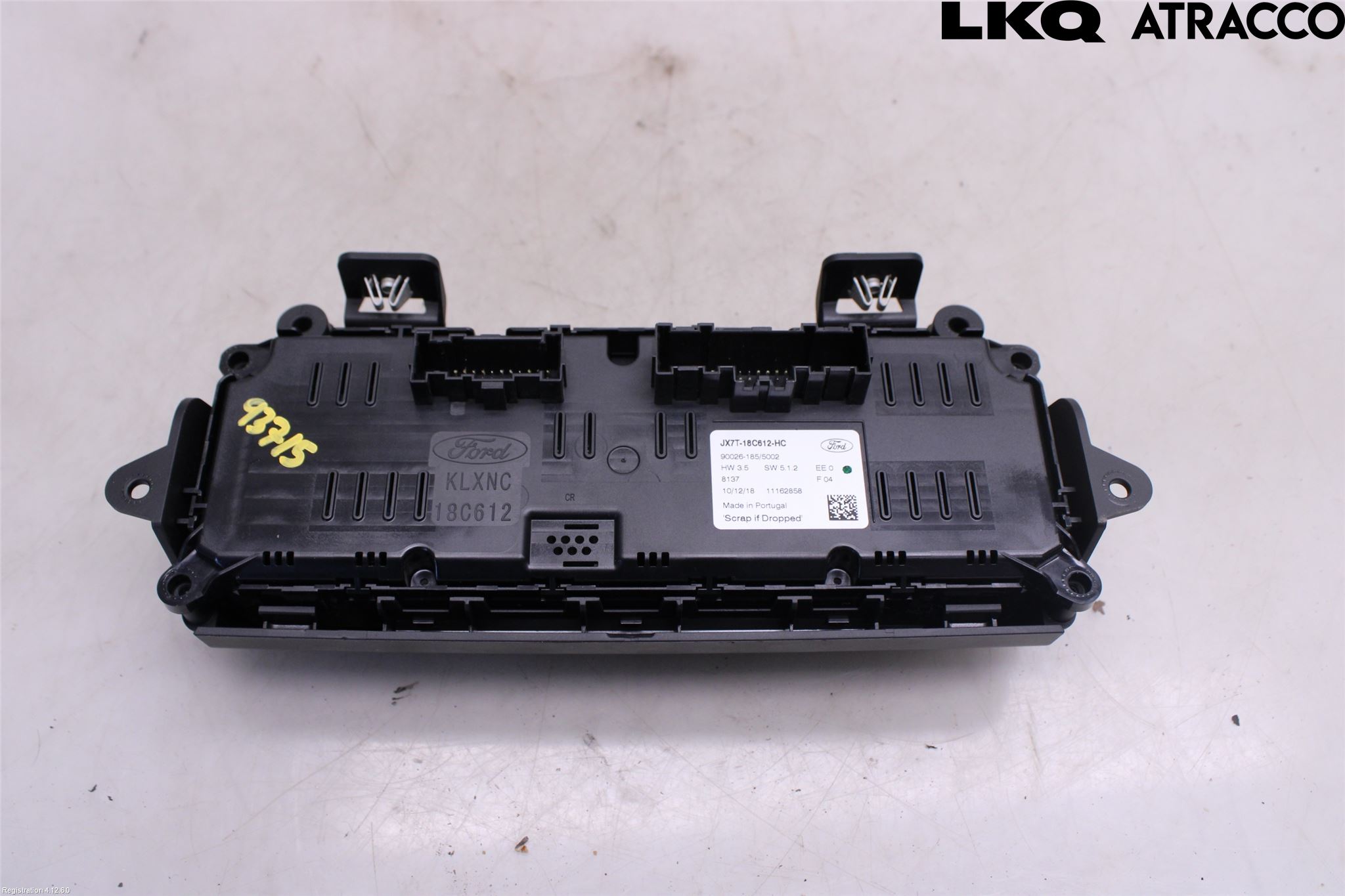 Ford FOCUS 19- Varme Ac Betjening-Display