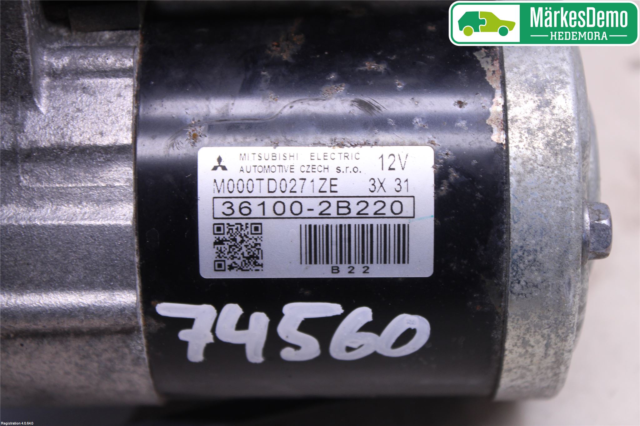 Kia VENGA 10-19 Startmotor