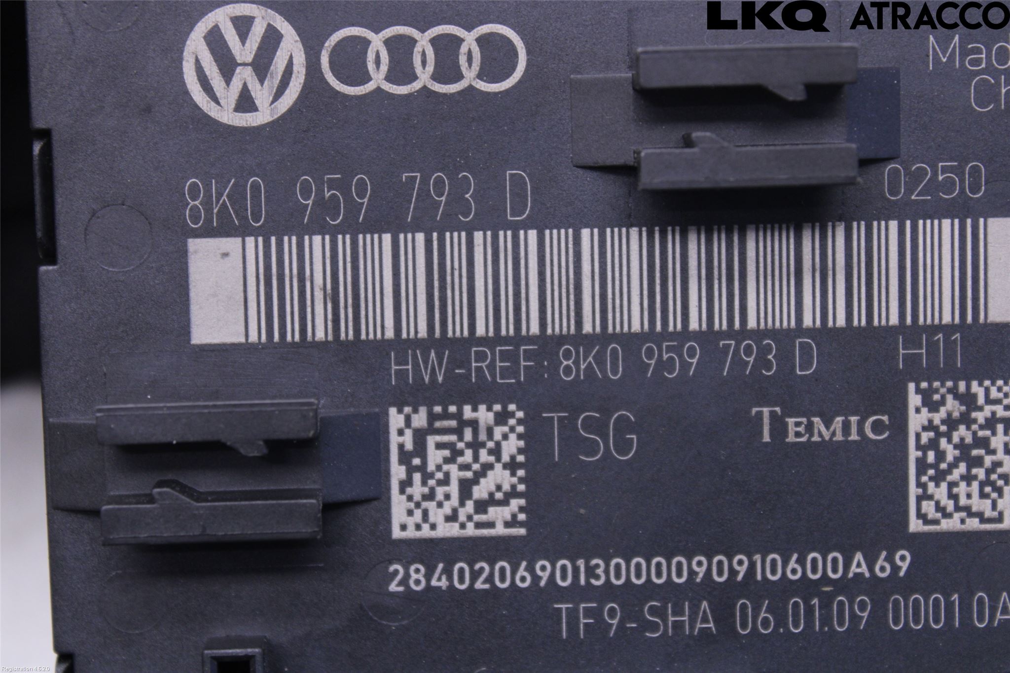 Audi Q5 09-16 Styreenhet Dør