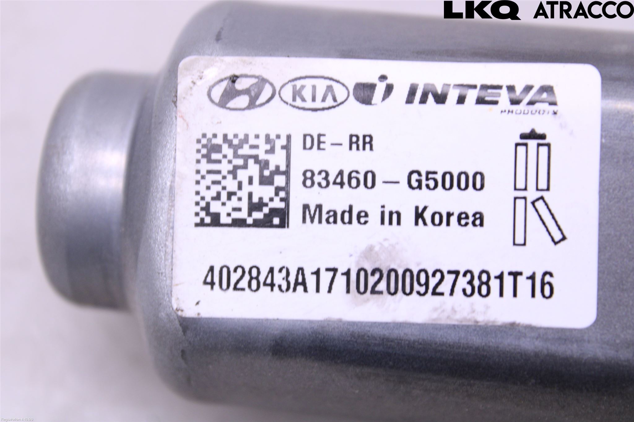 Kia NIRO (DE) 17-22 Vindusheismotor