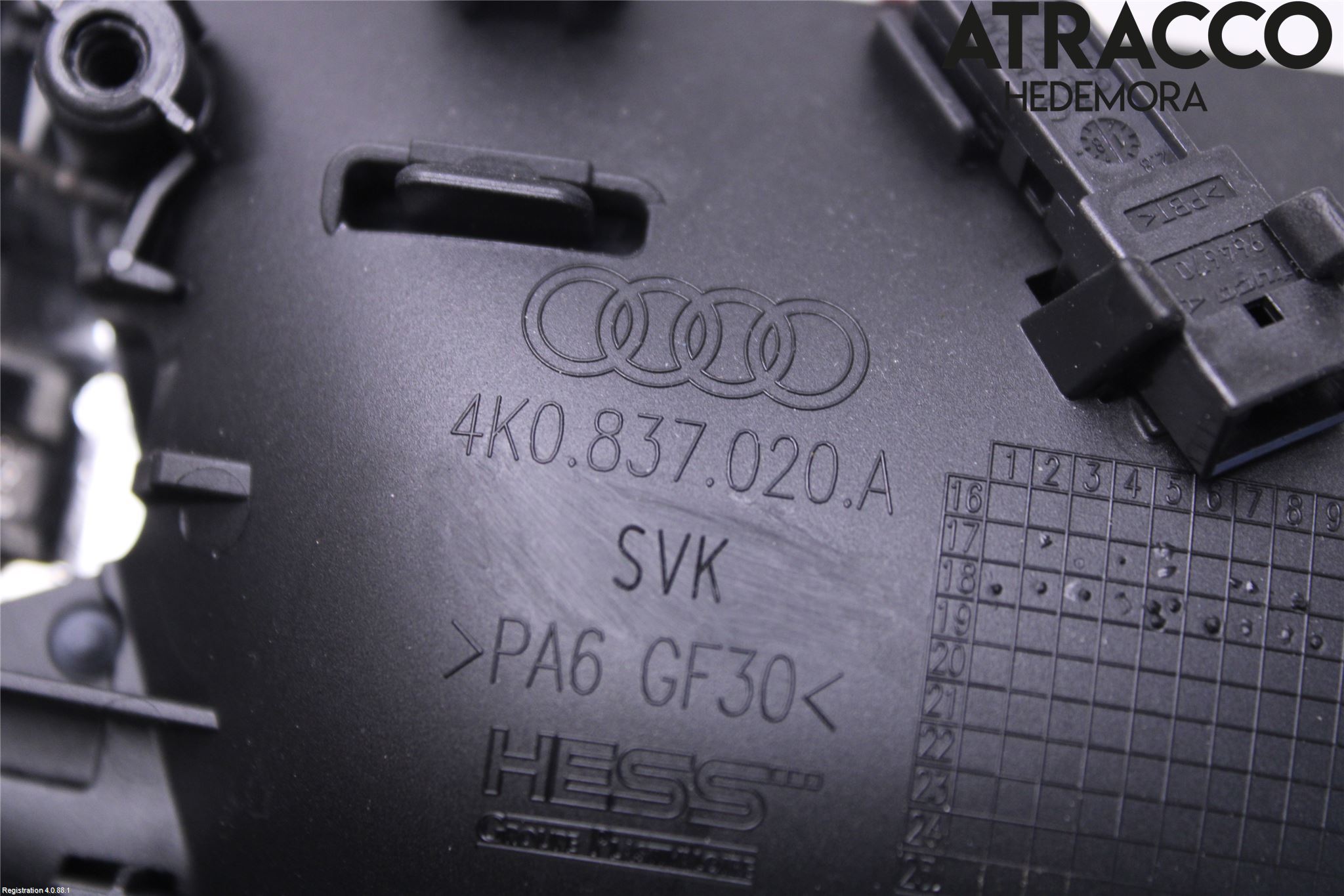Audi A6 F2/C8 19- Innr Dørhandtak H Indre