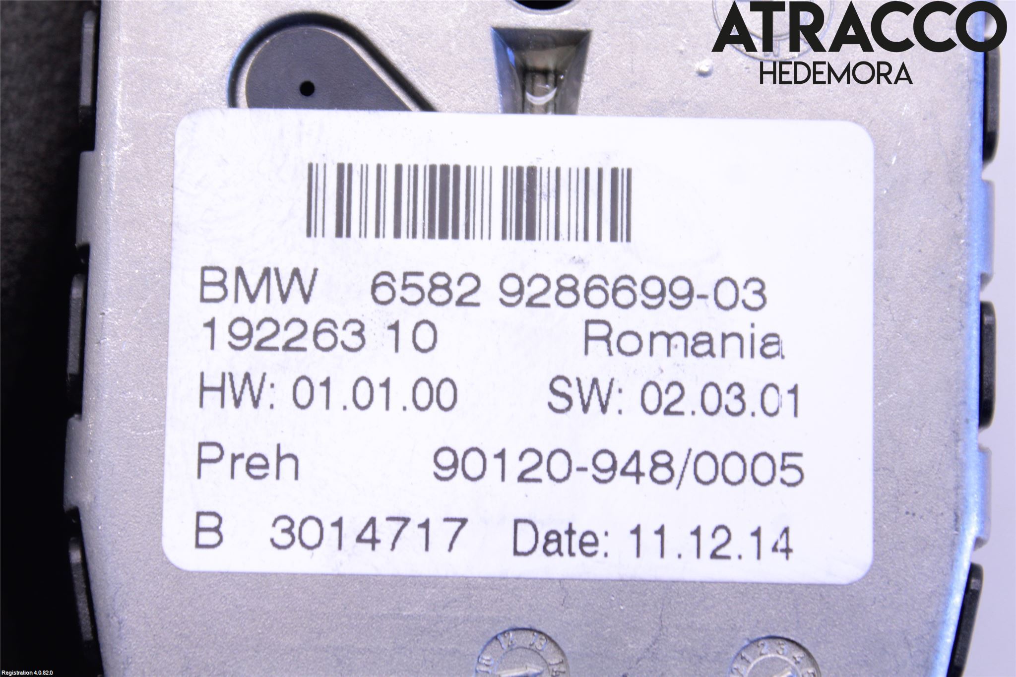 BMW 5 F10/F11/F18 09-17 Bryter Cruisekontroll