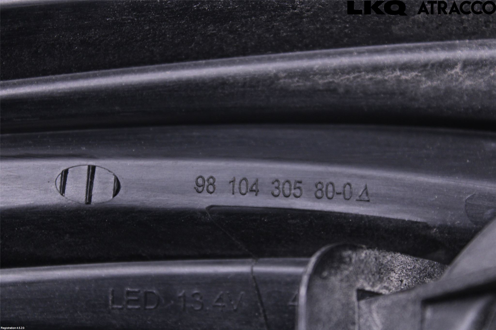 Peugeot PEUGOT 208 16-19 Baklykt Høyre  På Luke(Indre)