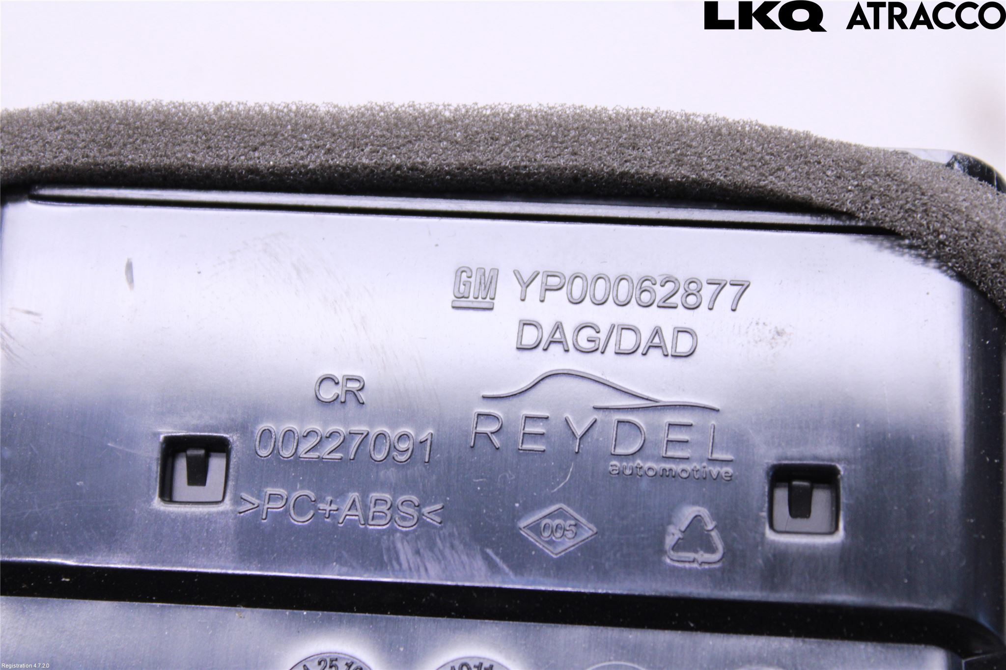 Opel GRANDLAND X 18- Dashbord Kanal - Dyse