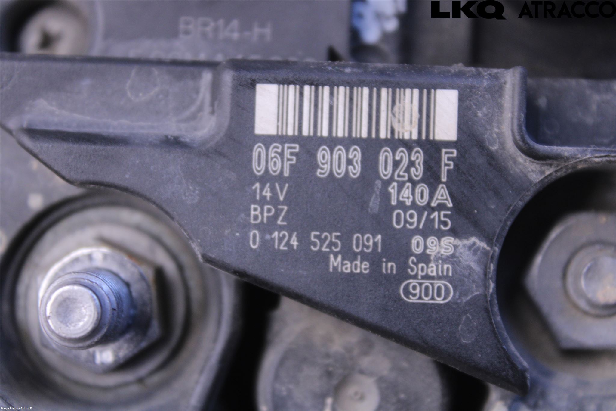 Volkswagen VW CADDY 11-15 Dynamo