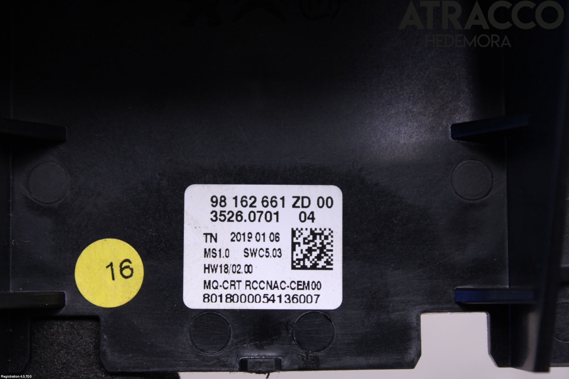 Citroen BERLINGO/E-BERLINGO 19- Stereo Radio Med Cd