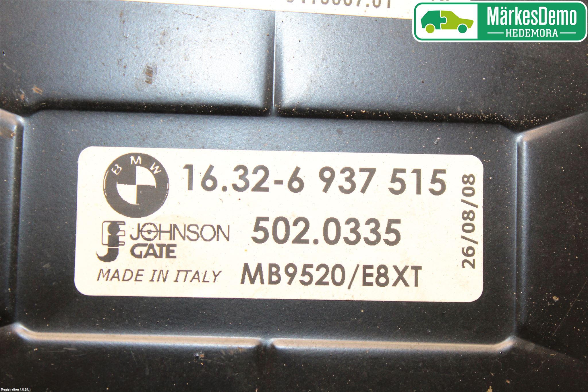 BMW 1 E87/81 5D/3D 03-11 Kjølevifte Elektrisk