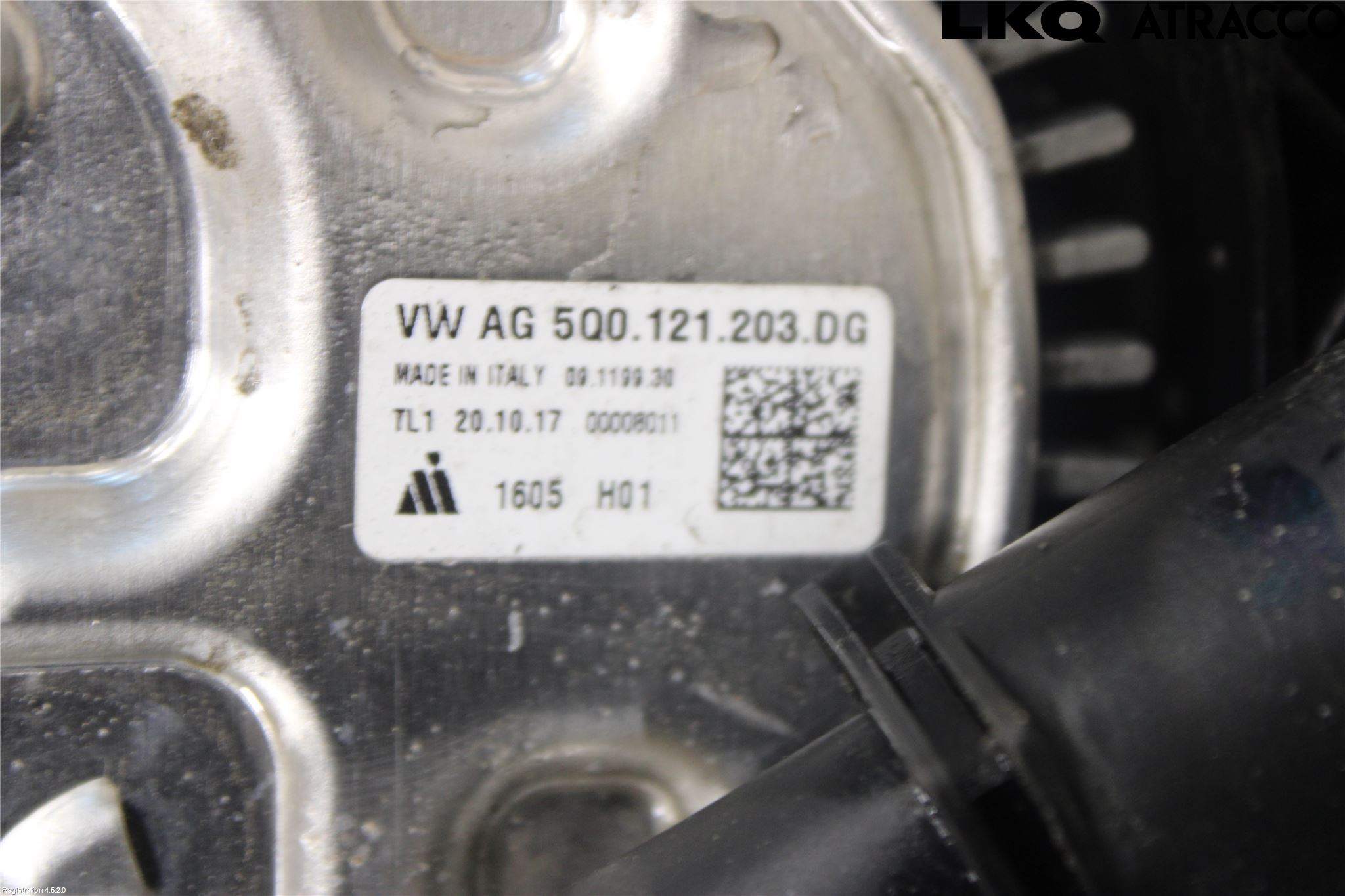 Volkswagen VW PASSAT 15-19 Kjølevifte Elektrisk