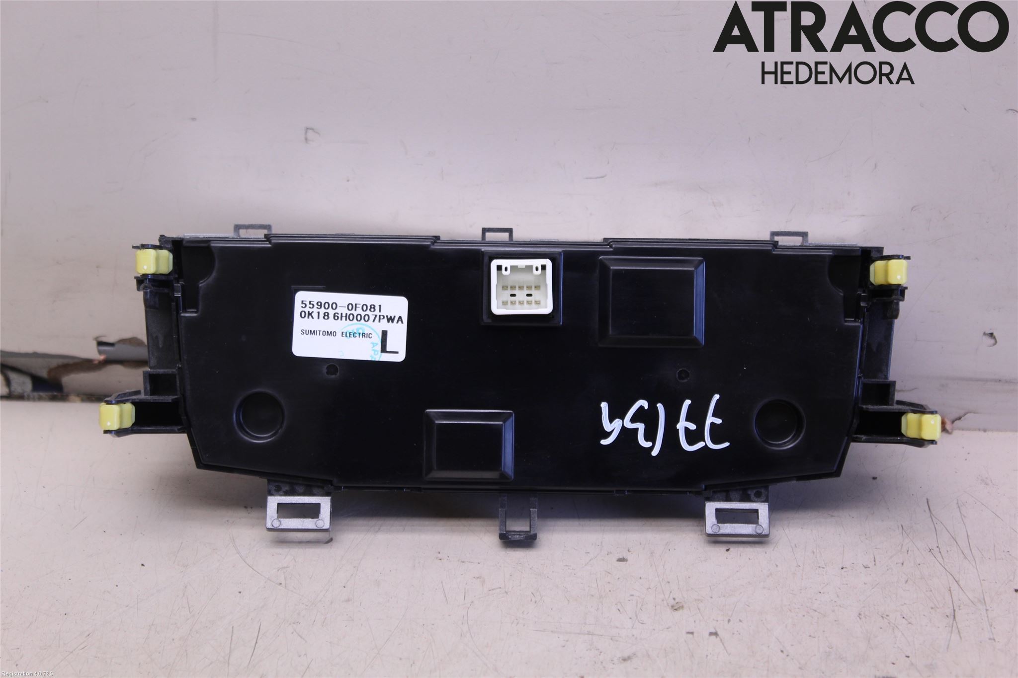 Toyota VERSO 09-18 Varme Ac Betjening-Display