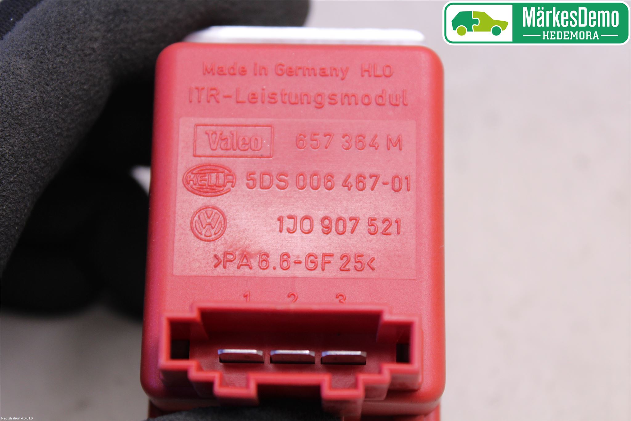 Porsche 911 64- Varmeapparat Viftemotstand